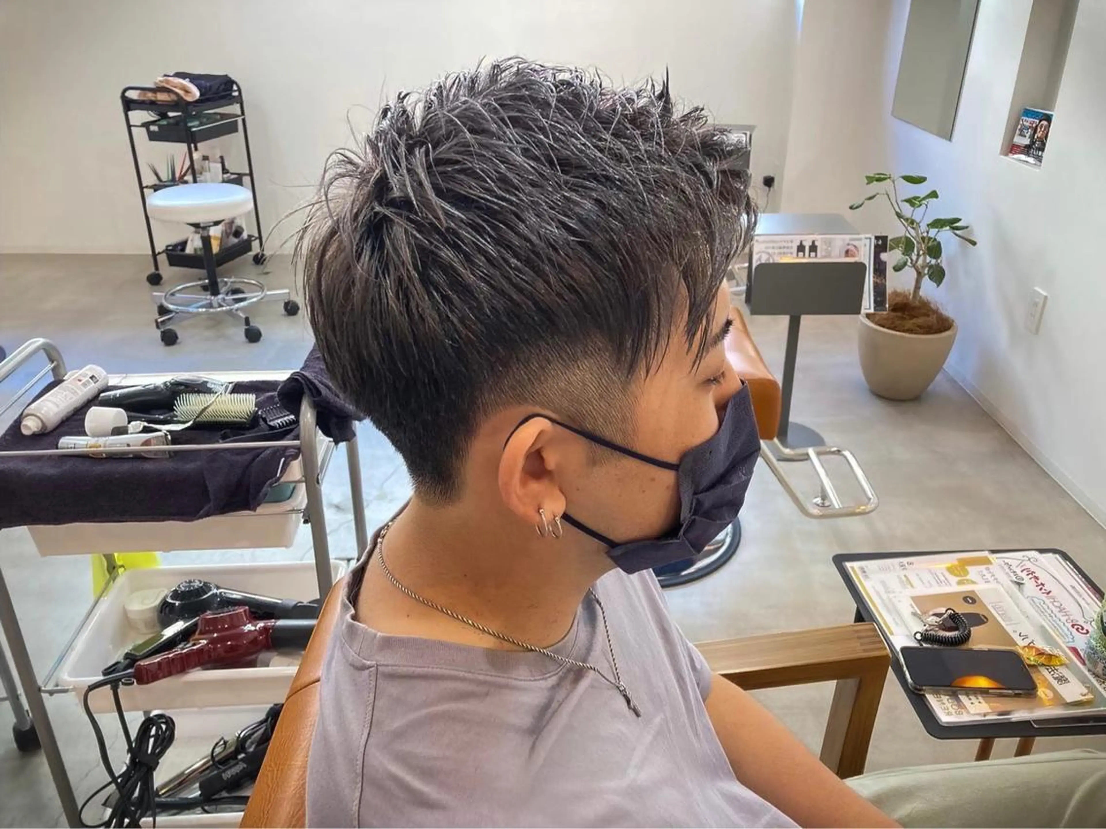 ショート メンズ 刈り上げ sweetroom所属・12月特別価格✨/ 平塚/佐藤郁也のヘアスタイル