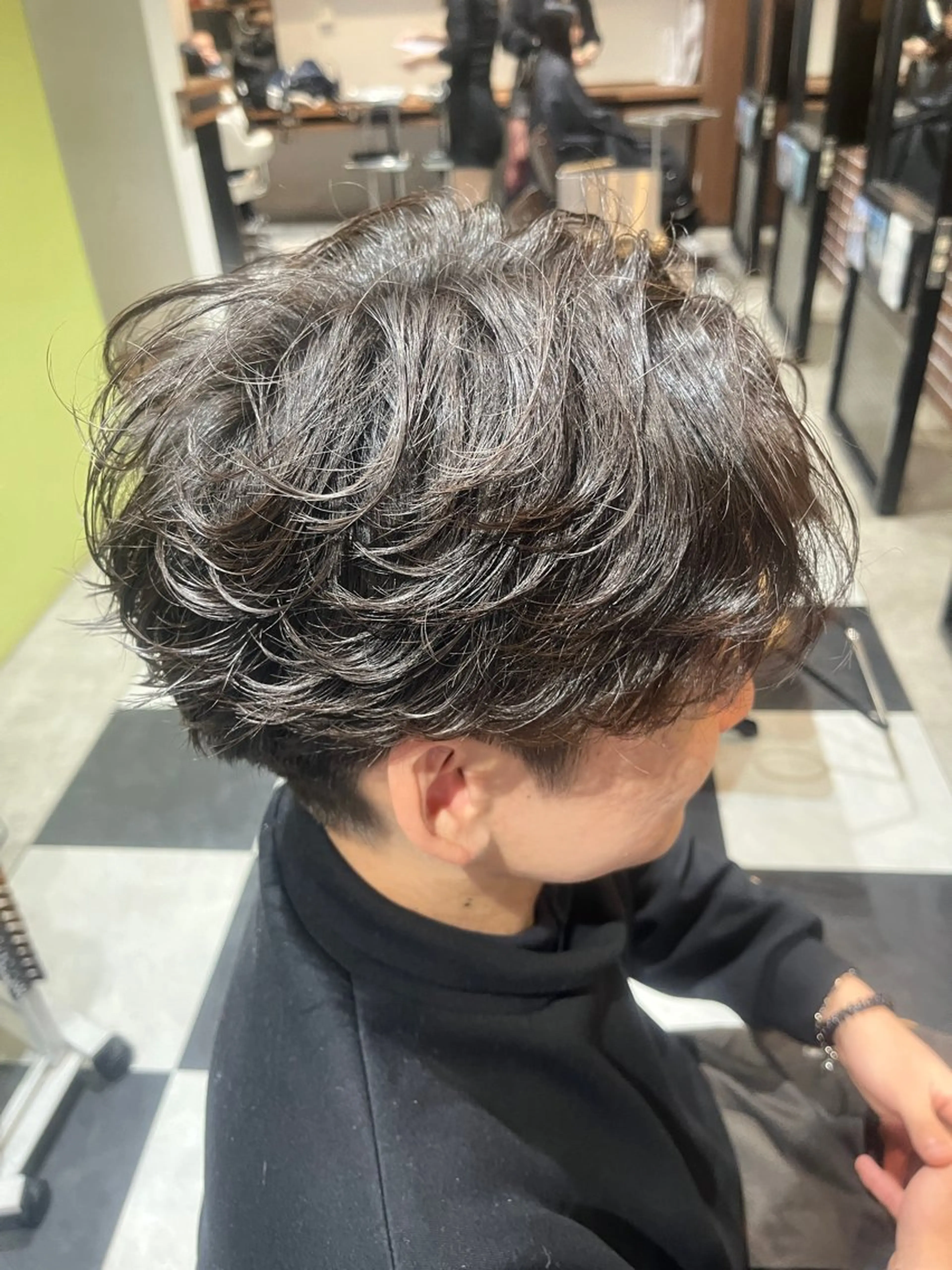 ショート パーマ メンズ ショートヘア カット パーマ 🎧メンズパーマ特化 /RUI🎧のヘアスタイル