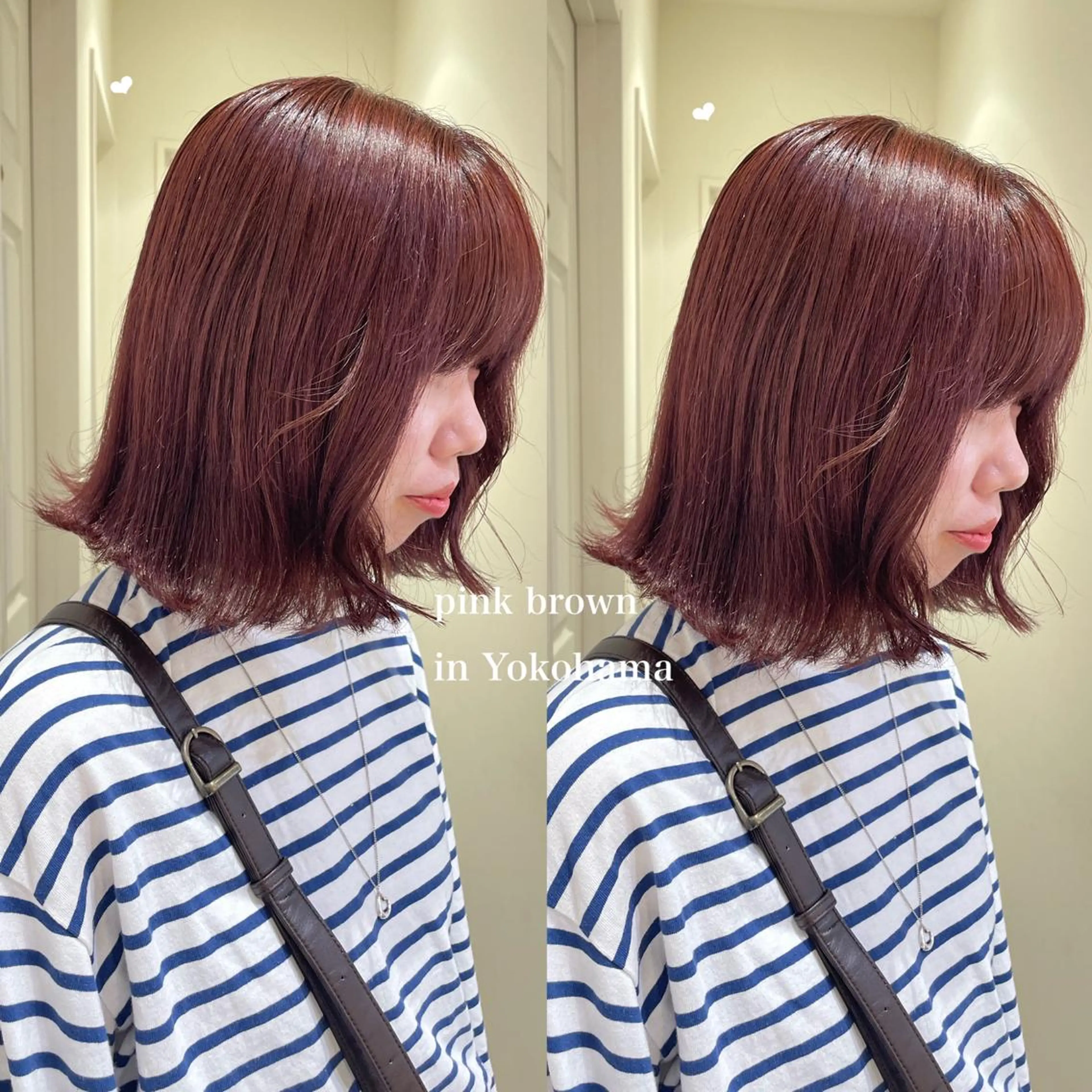 ミディアム カラー ラベンダーカラー ピンクカラー エクステ/ハイトーン 🐏☁️miminaのヘアスタイル