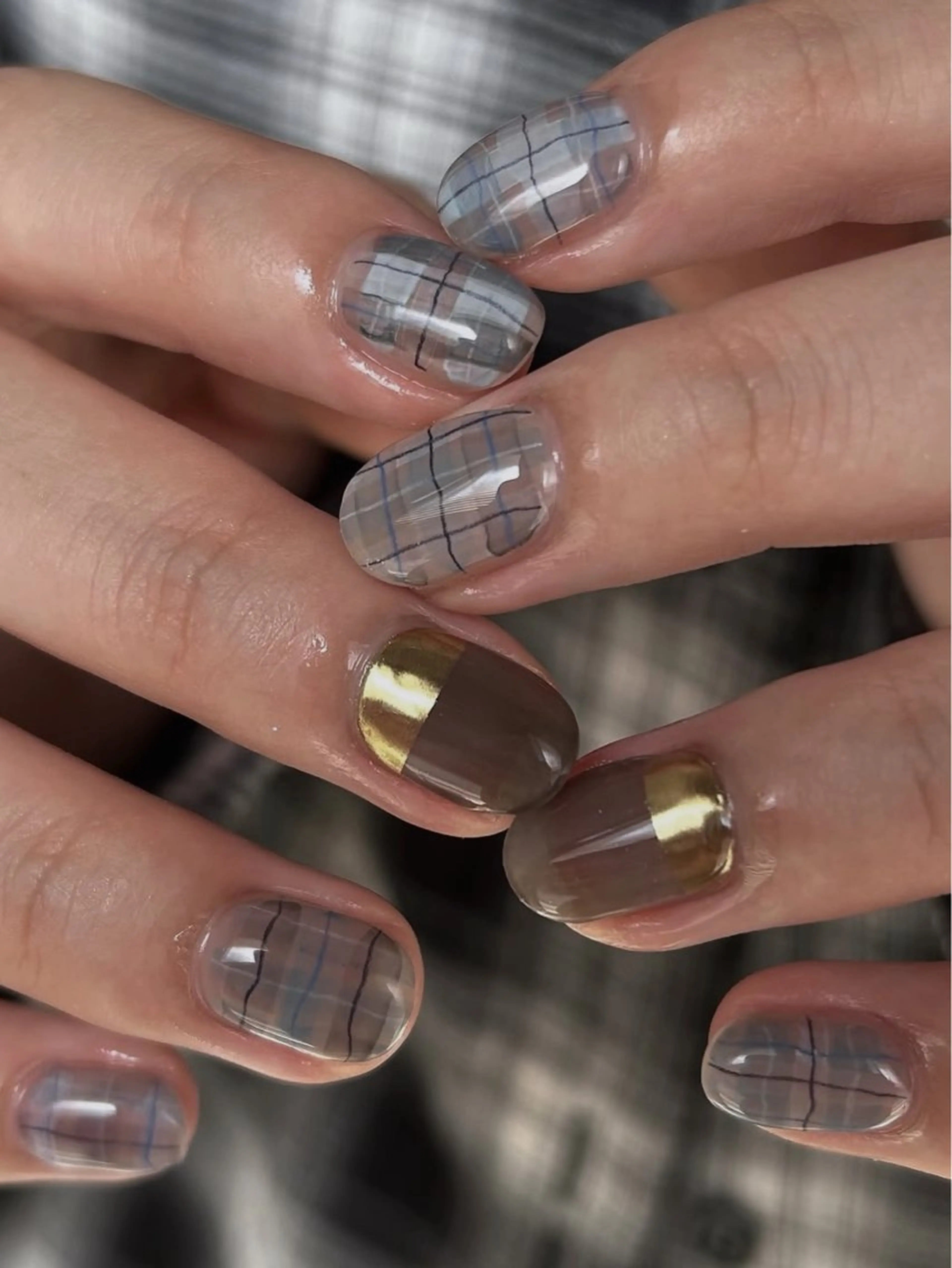 ネイル アートネイル 韓国ネイル ニュアンスネイル ぷっくりネイル talo .のネイルデザイン