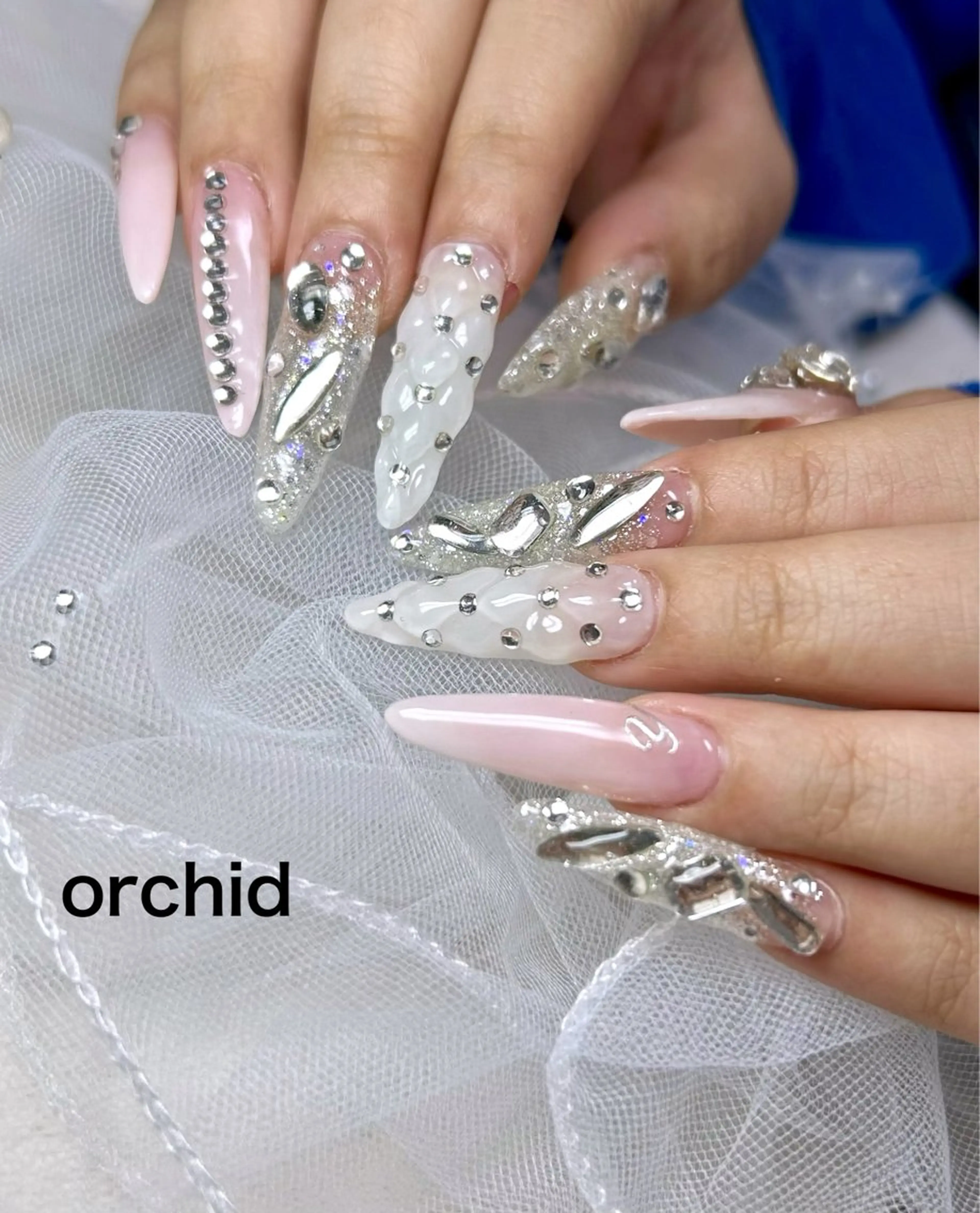 ネイル orchid ♡オーキッドのネイルデザイン