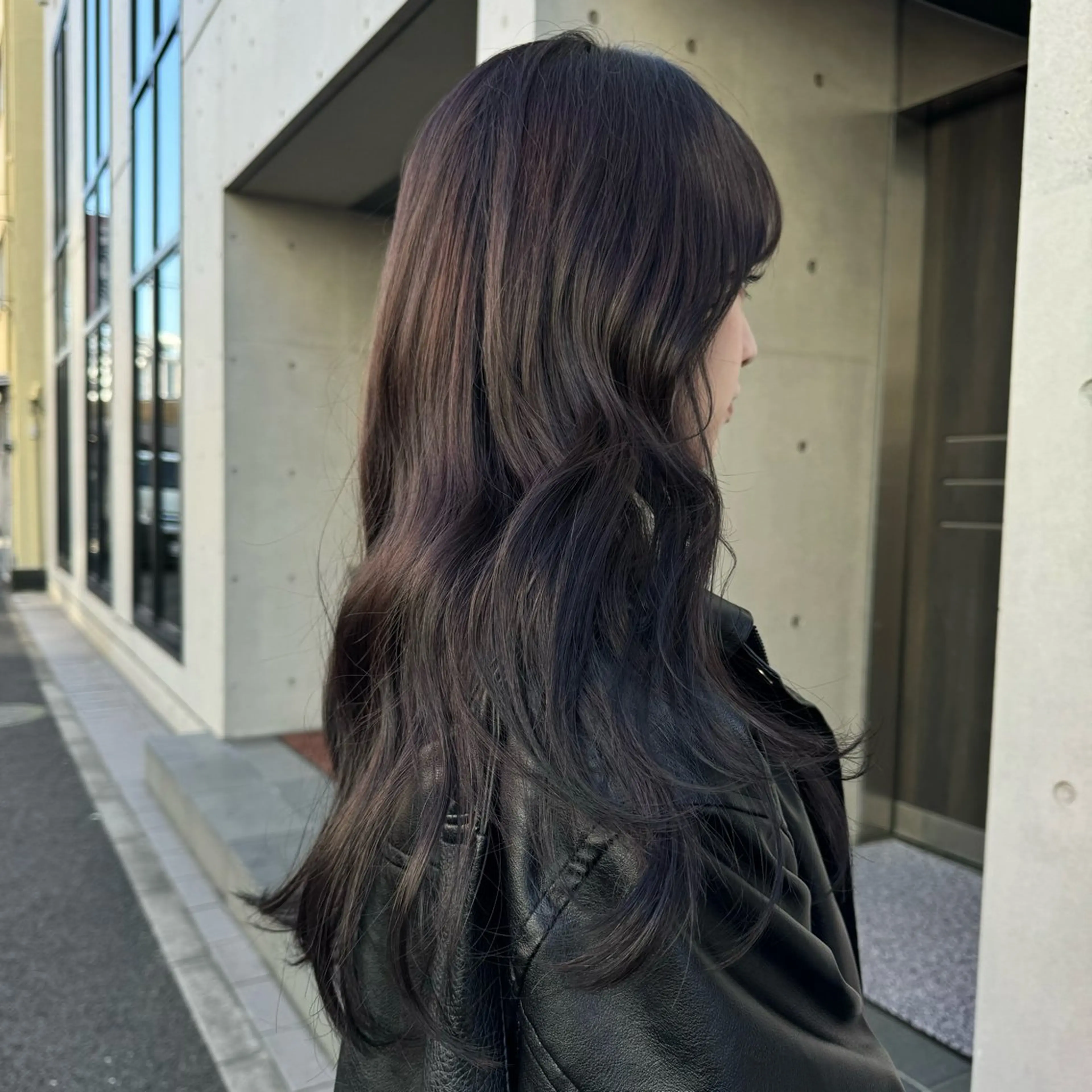 ロング カラー カット ヘアカラー トリートメント 似合わせhair /モガミユナ🎀のヘアスタイル