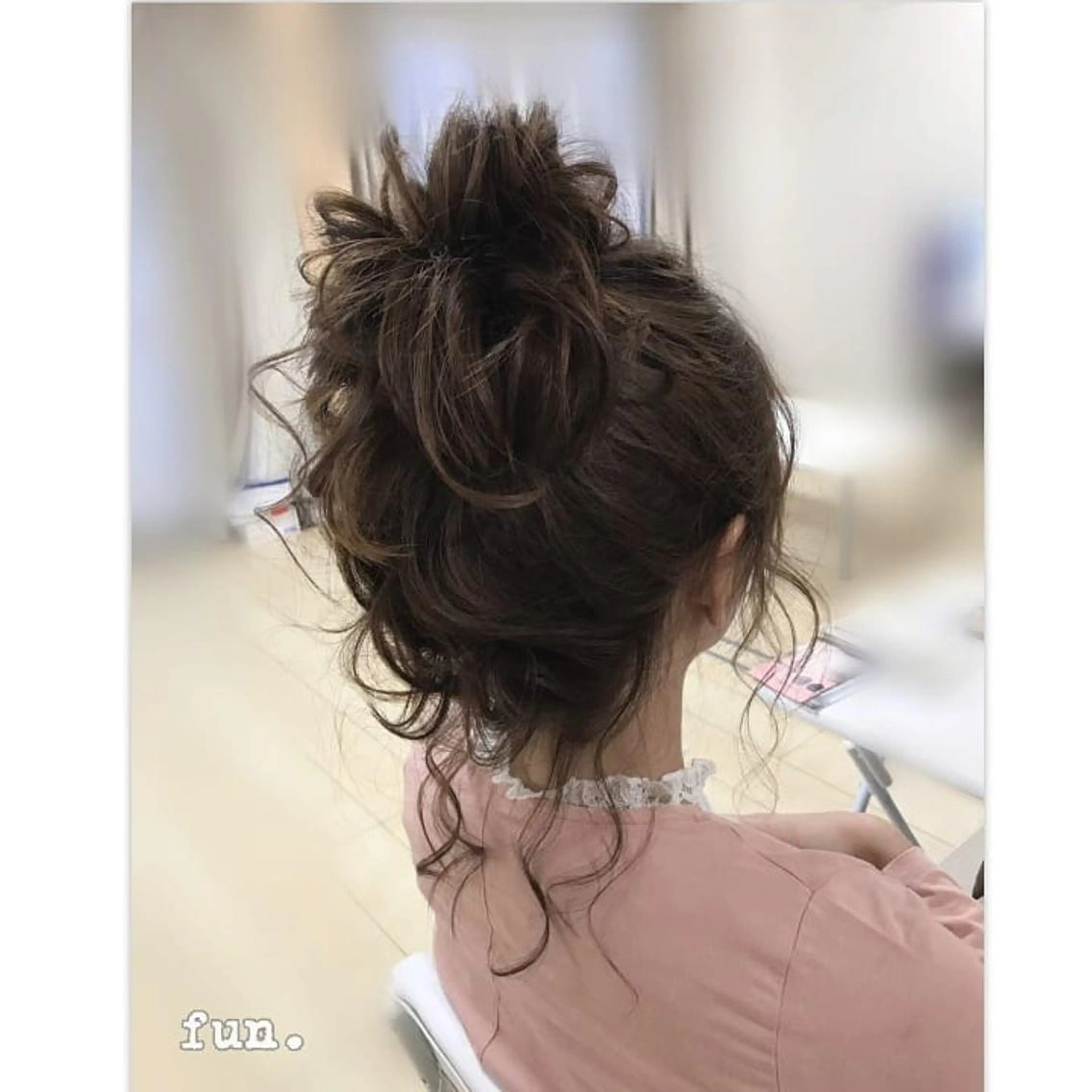 ヘアアレンジ ミディアム fun./ヘアセット /エクステ/着付のその他イメージ