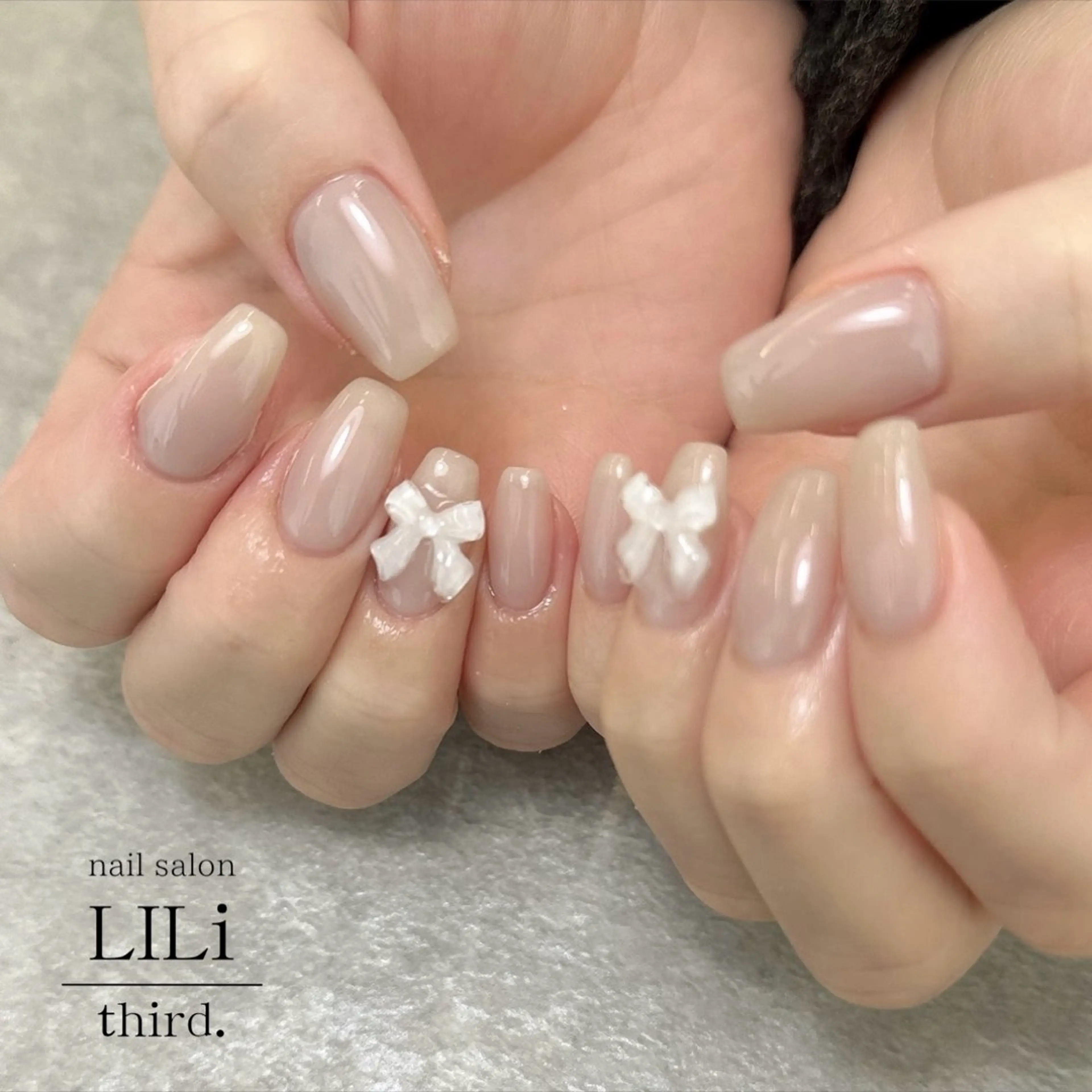 【オフ込】ワンカラー(2色可)+選べるリボンパーツ2個🎀の写真