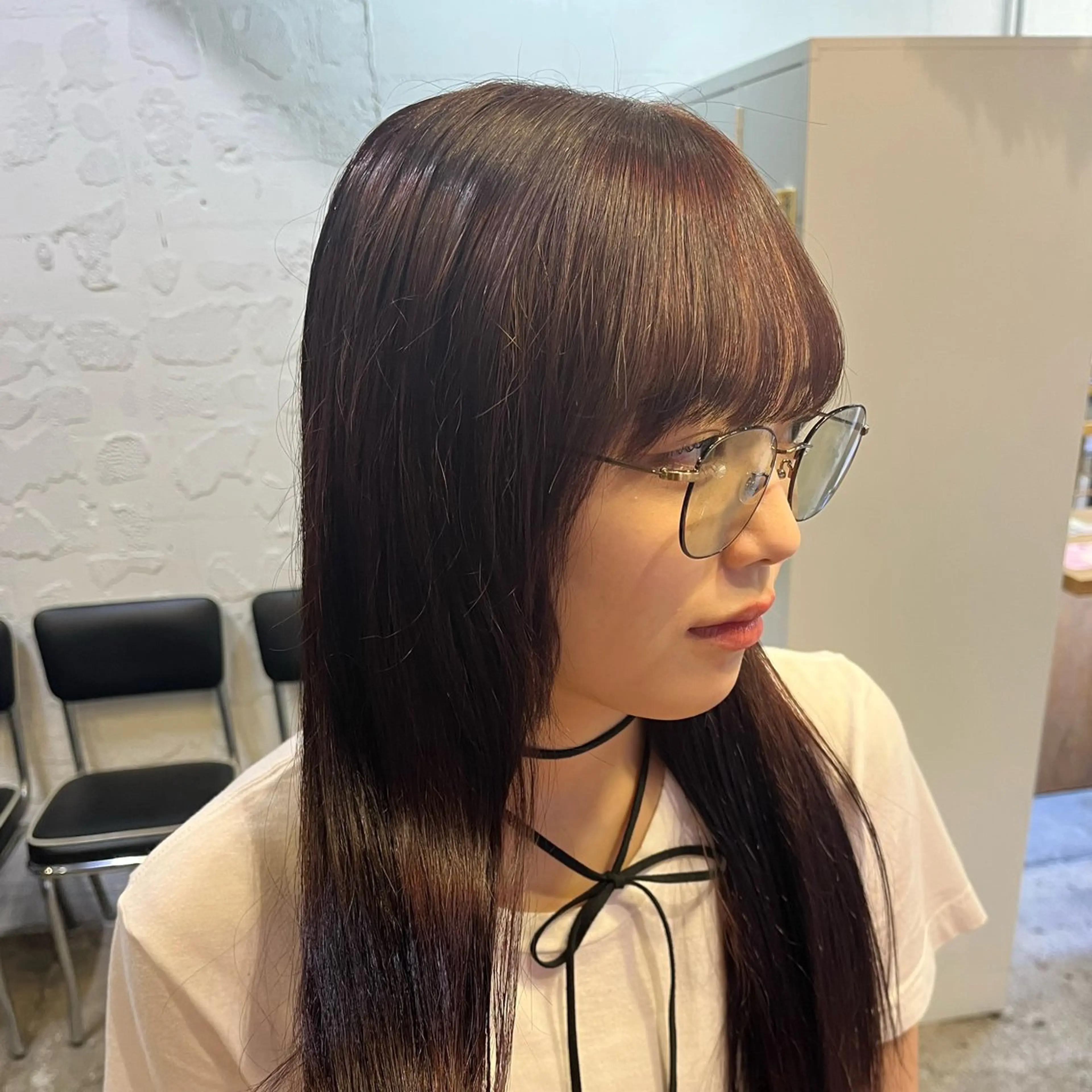 【🌷ワンカラー＋3stepトリートメント🌷】トーンアップで透明感モテ髪へ🫧の写真