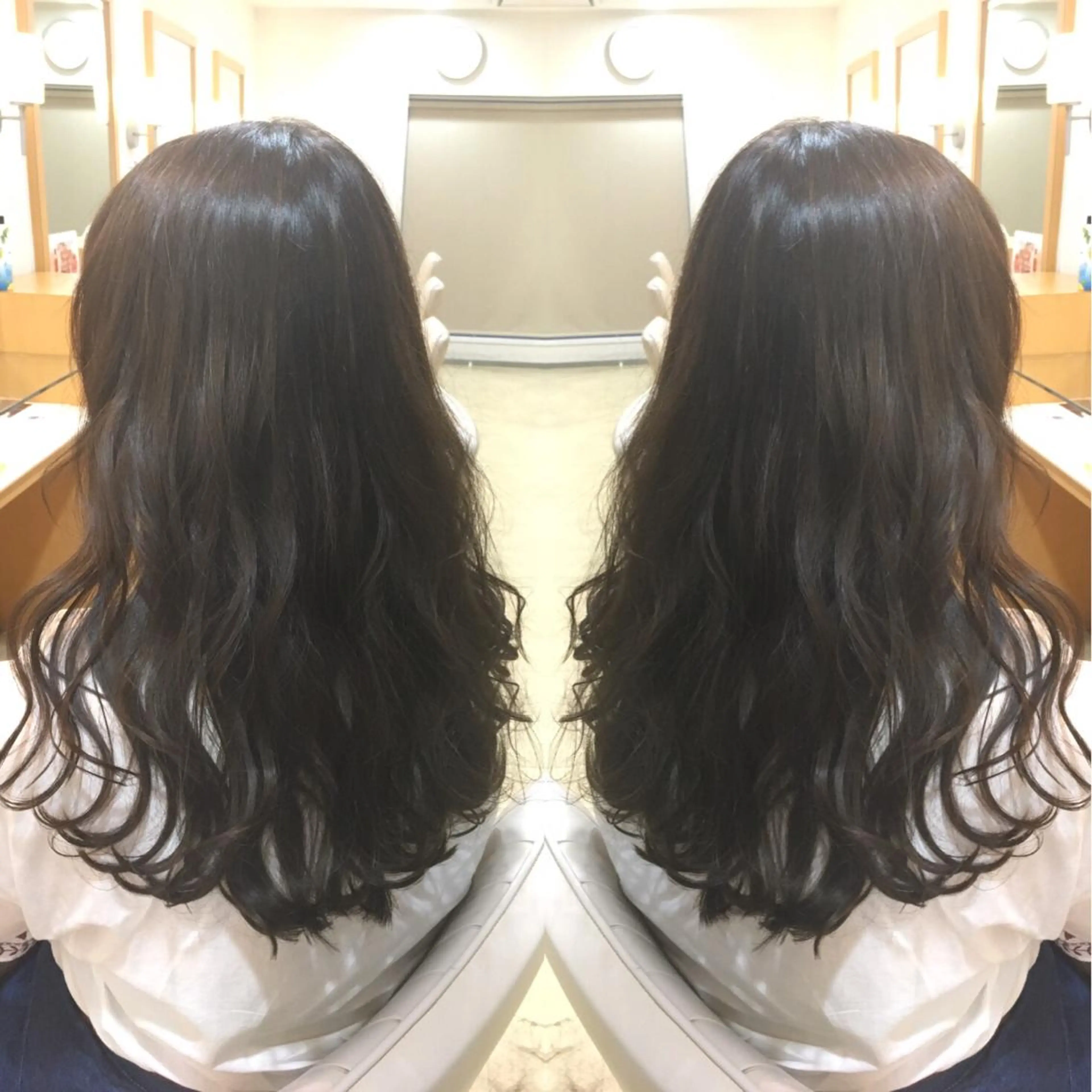 ロング カラー 🐝肥田 しょーと🐝のヘアスタイル