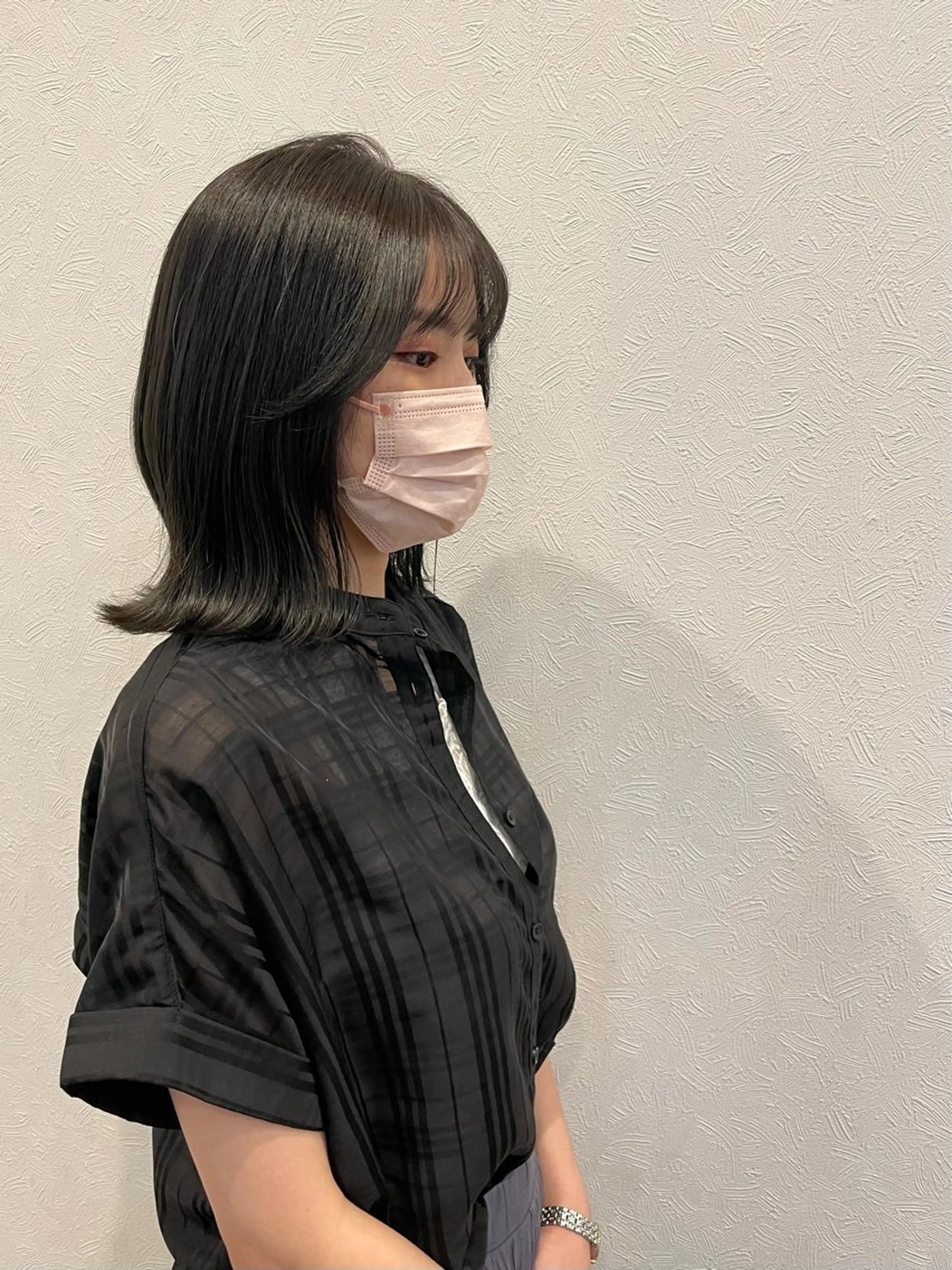 ミディアム カラー Limb所属・市塚 あみのヘアスタイル