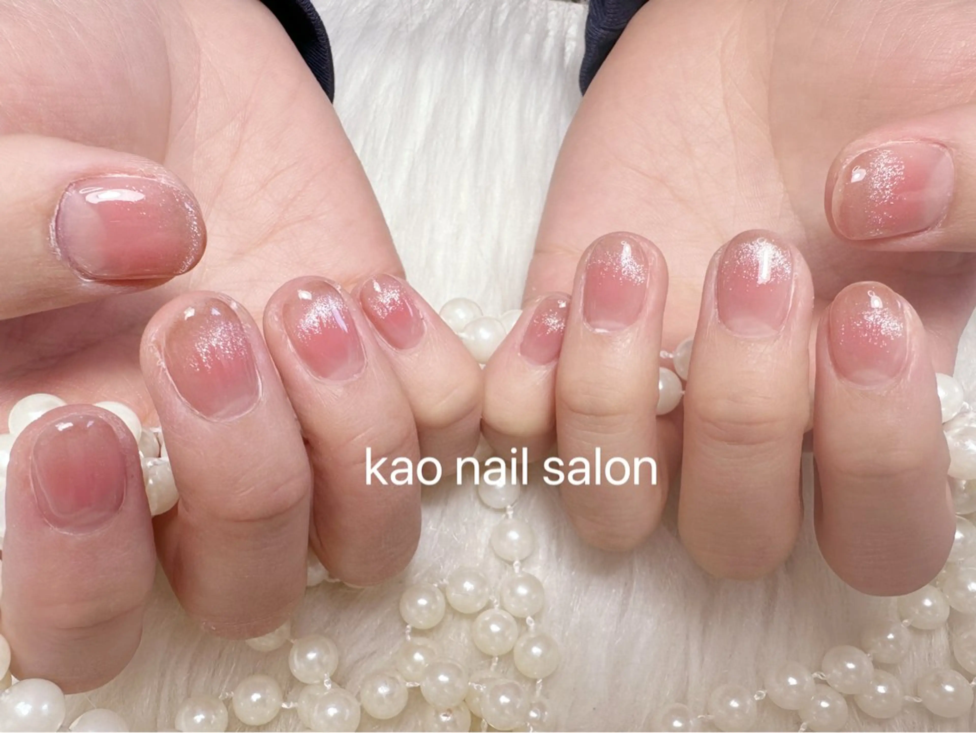 ネイル ハンドネイル kao nail マグネット/長さだしのネイルデザイン
