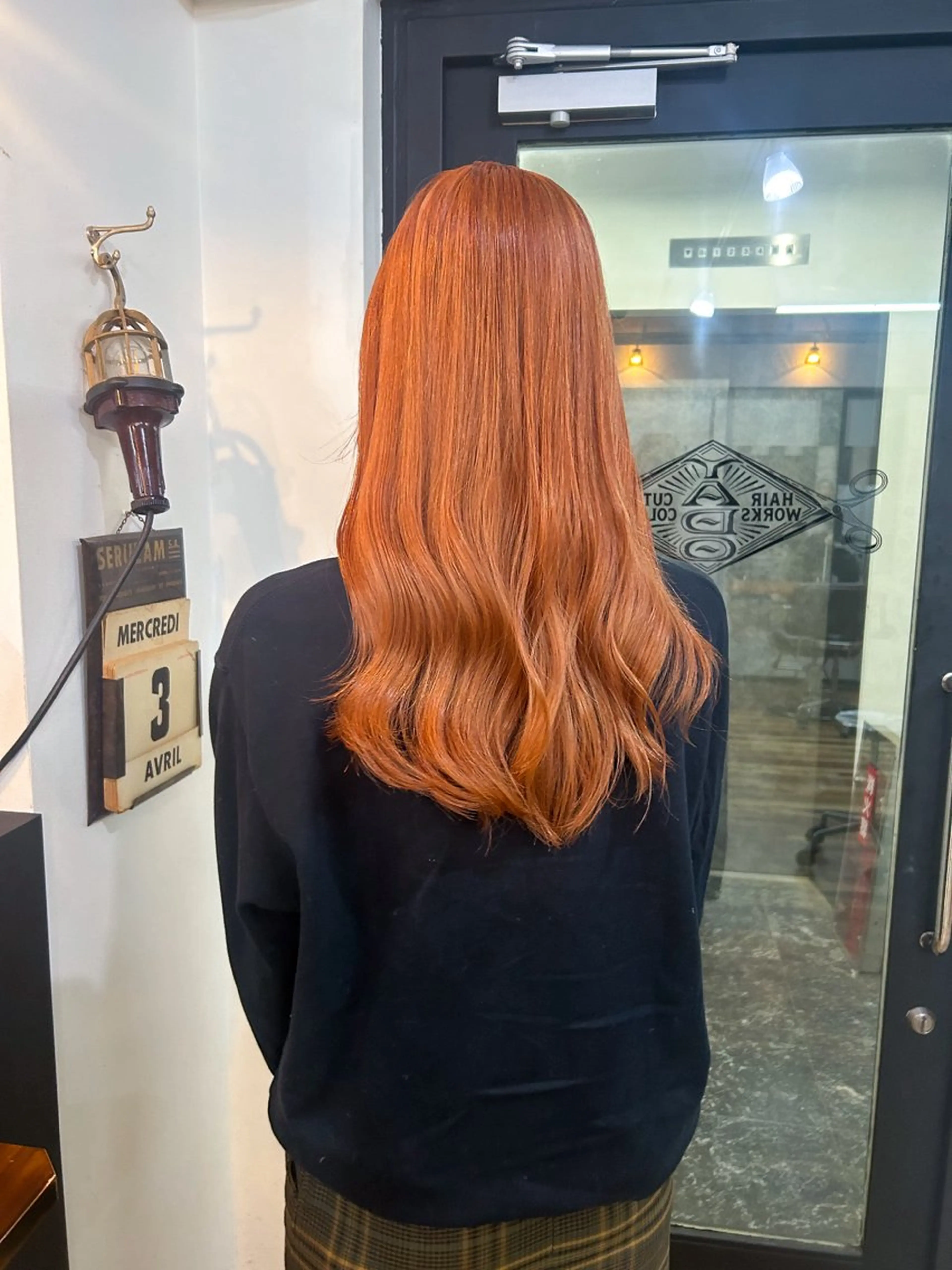 セミロング カラー ハイトーンカラー ⭐️NAZUNAのヘアスタイル