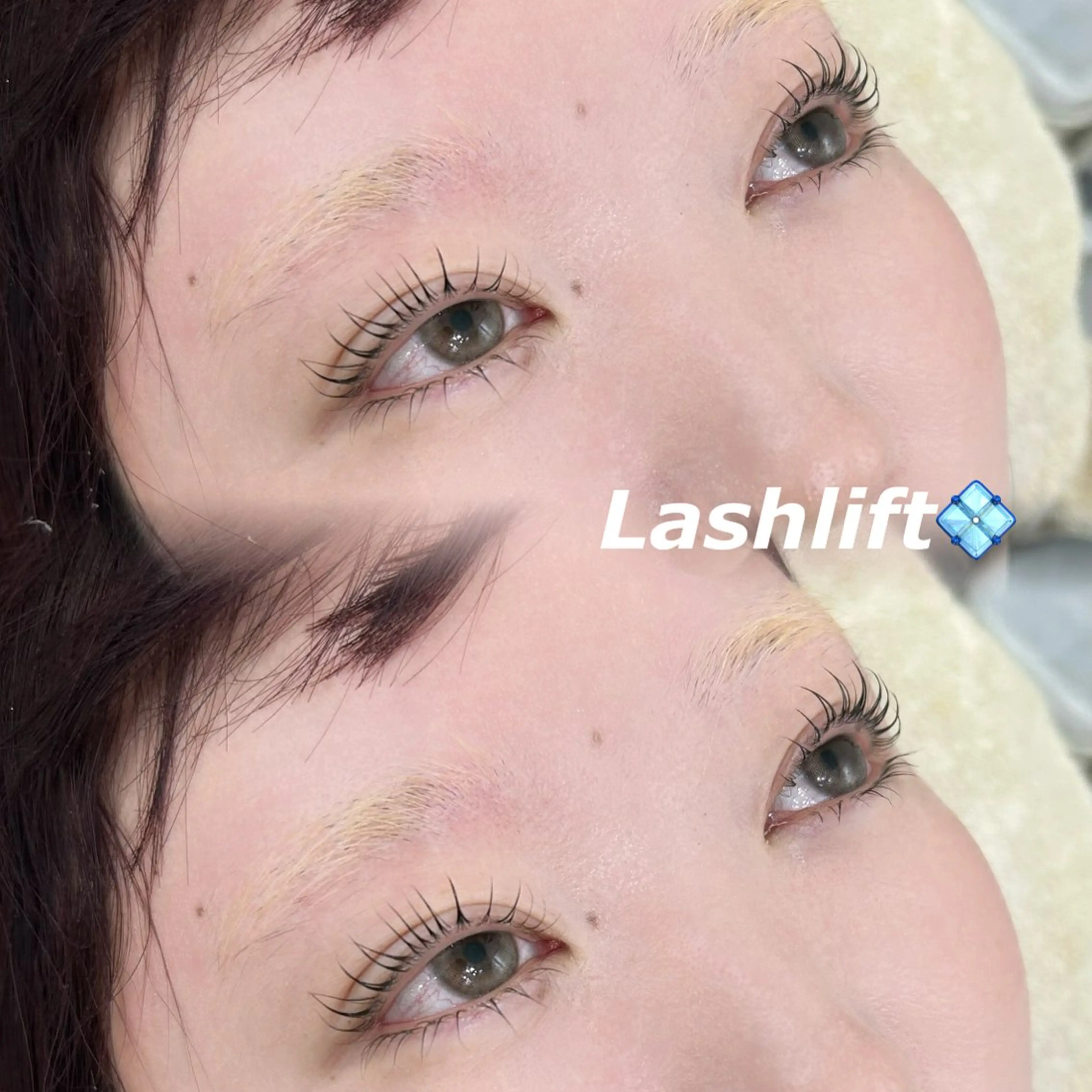 中顔面短縮🫶まつ毛パーマ『上下』※施術時間60分⏱𓈒𓏸の写真