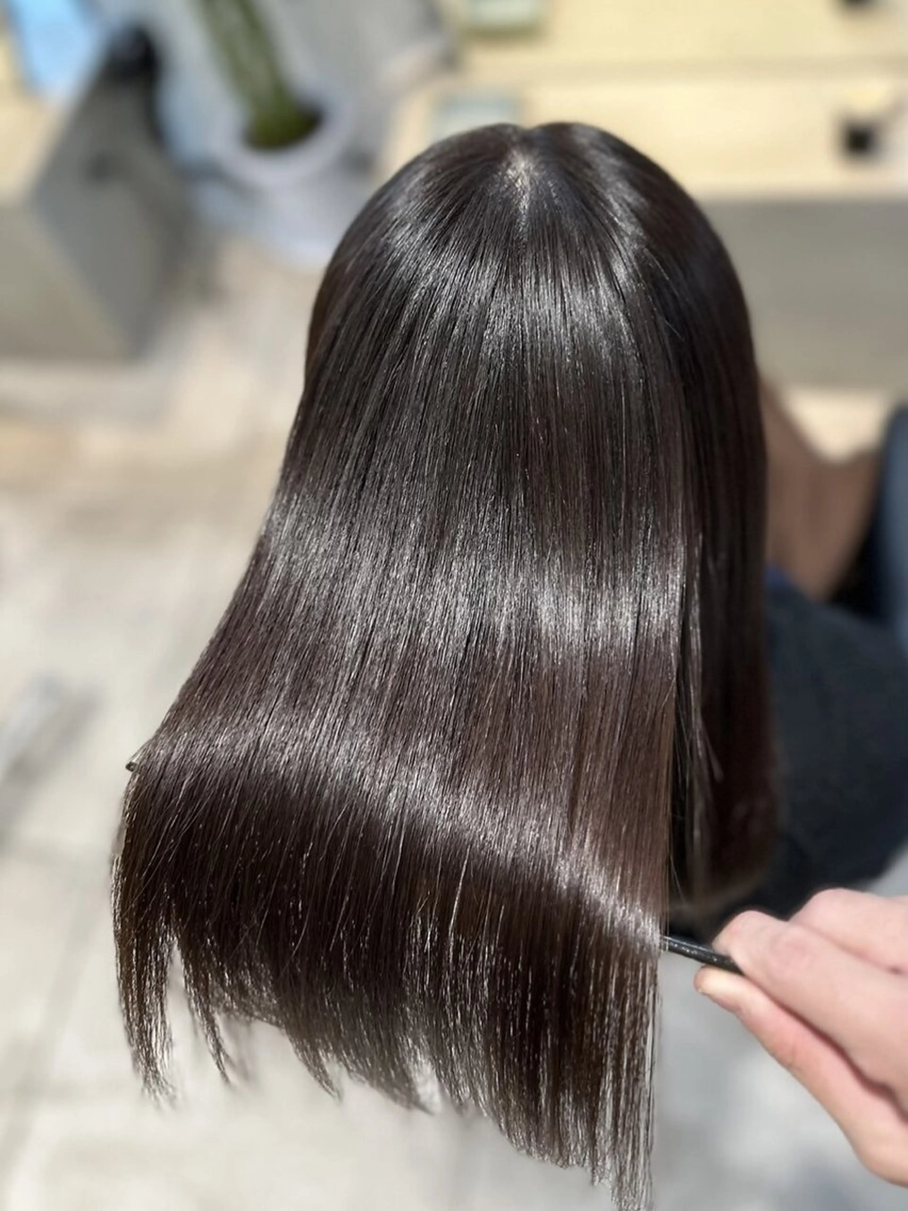 ロング 縮毛矯正 トリートメント 美髪矯正🫧艶髪特化 🫧関口太郎のヘアスタイル