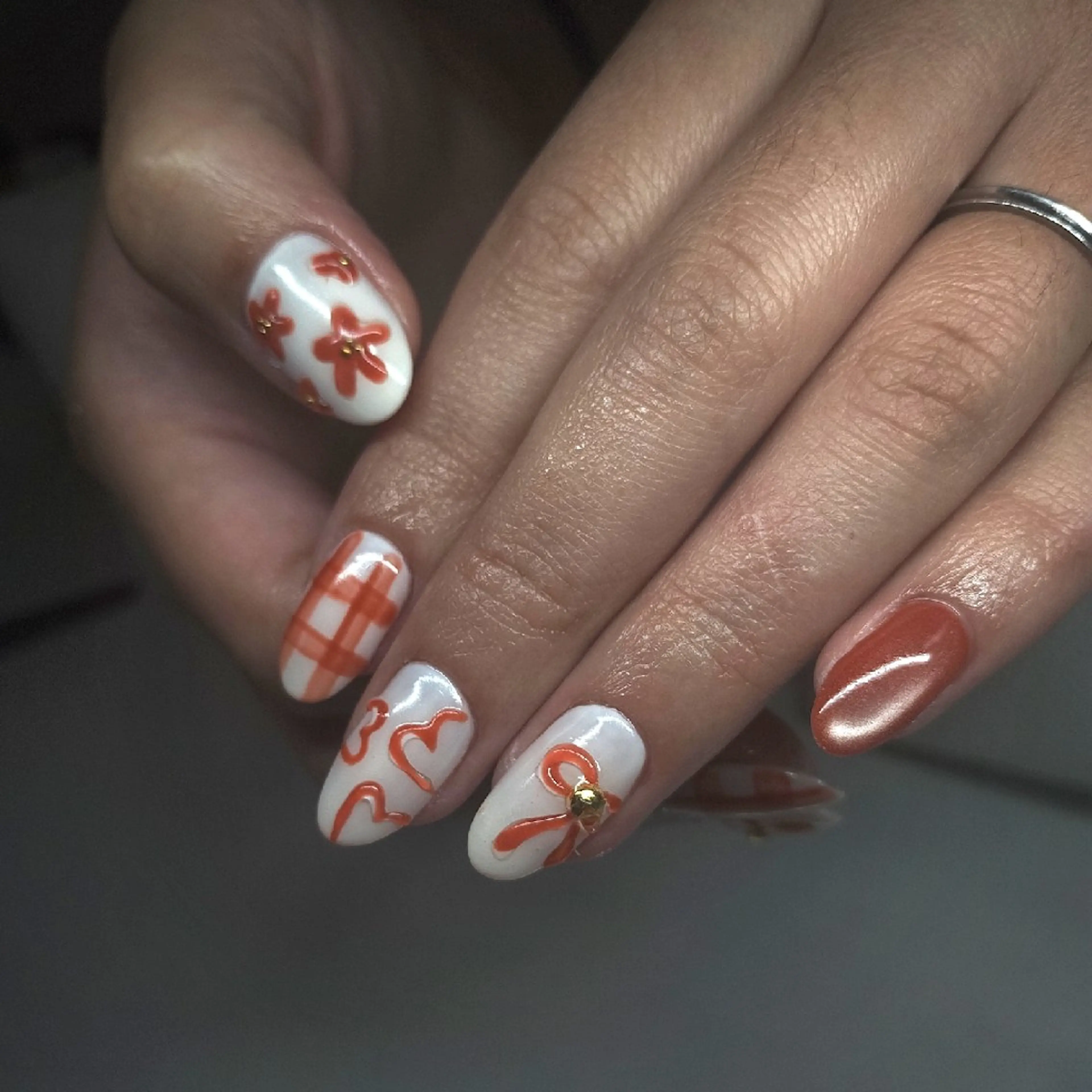 ネイル ハンドネイル 424 nailsのネイルデザイン