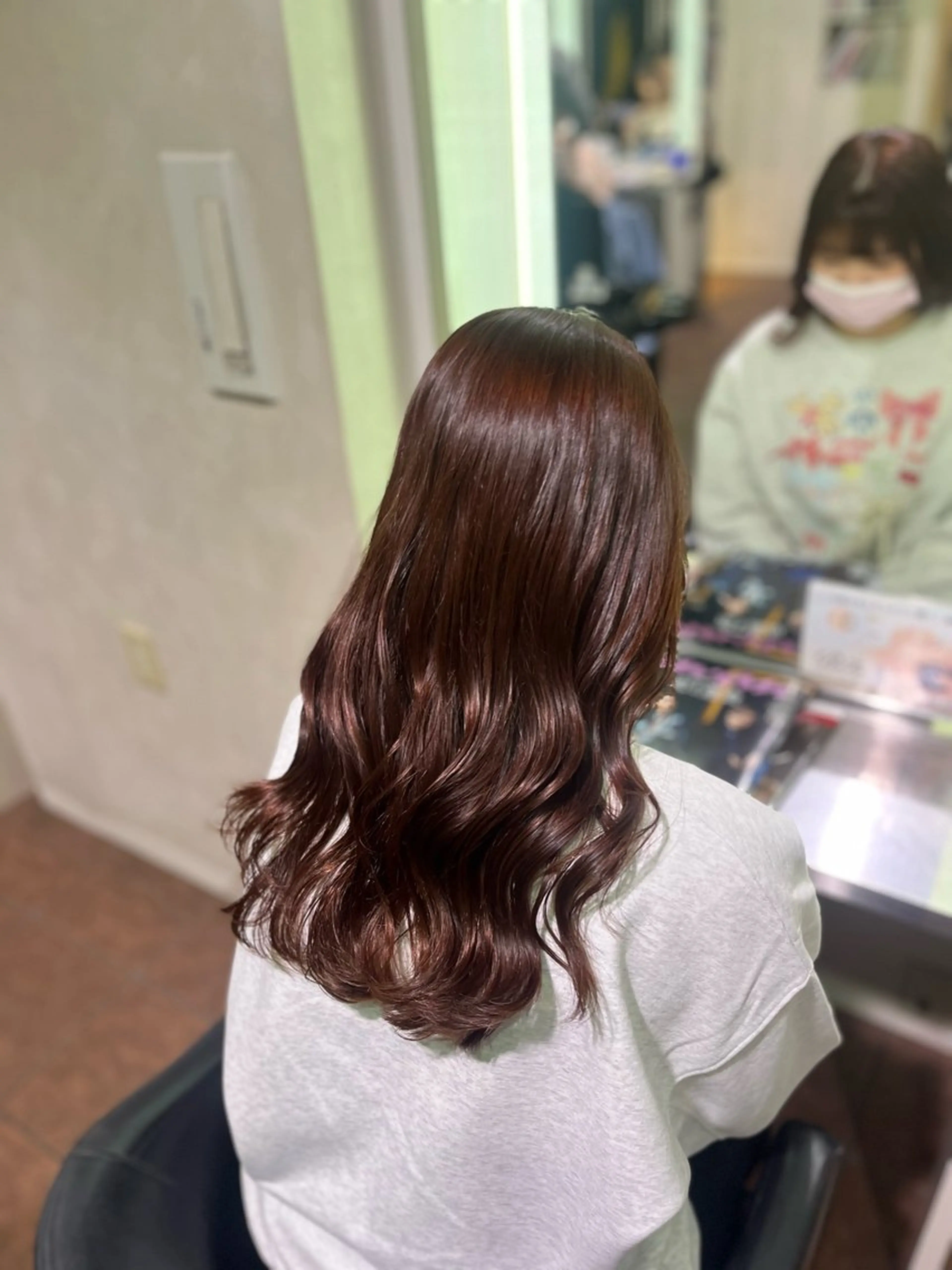 カラー ブラウンカラー ピンクカラー ヘアカラー 都築 明日香のヘアスタイル