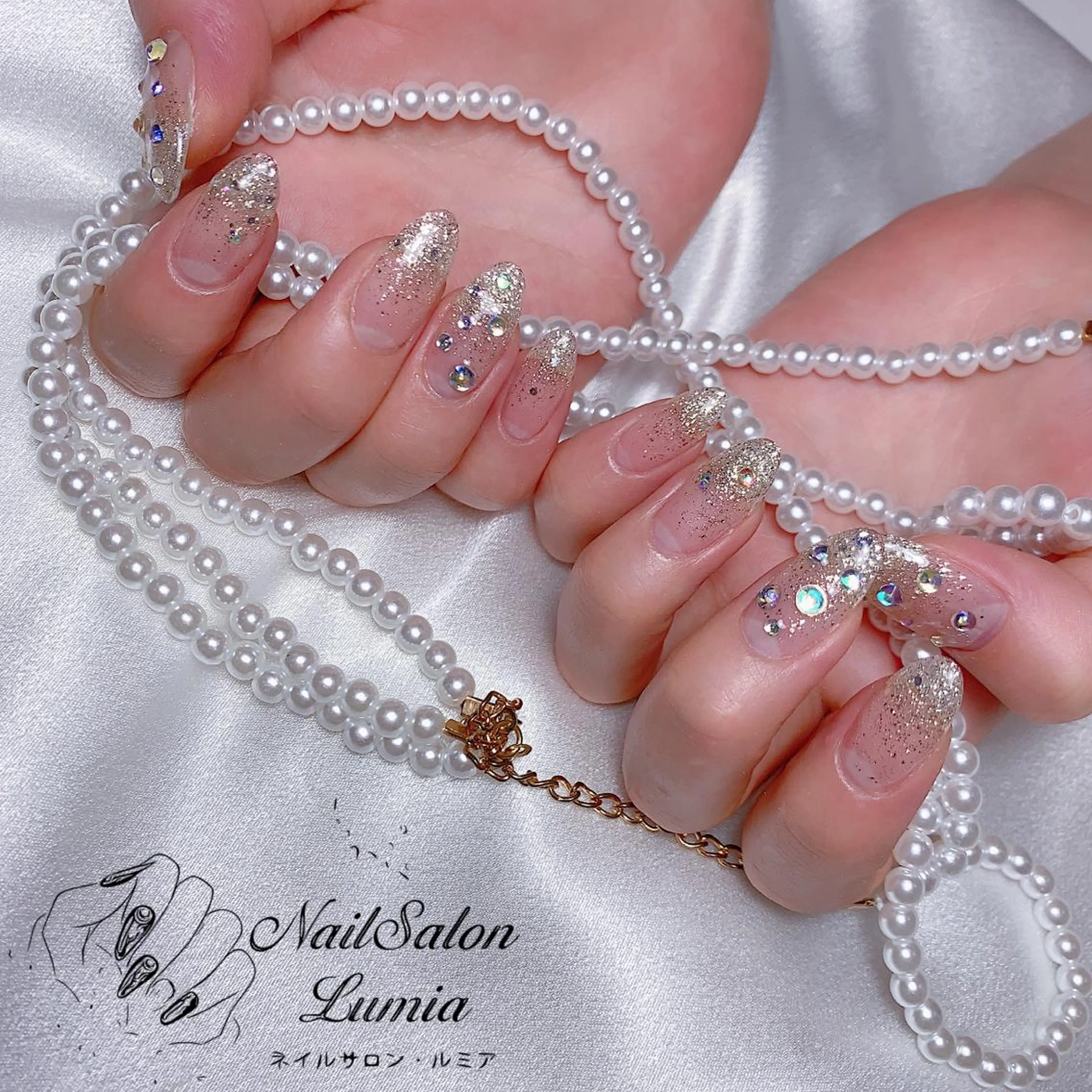 ネイル ハンドネイル ネイルサロン ルミア Lumia 店長のネイルデザイン