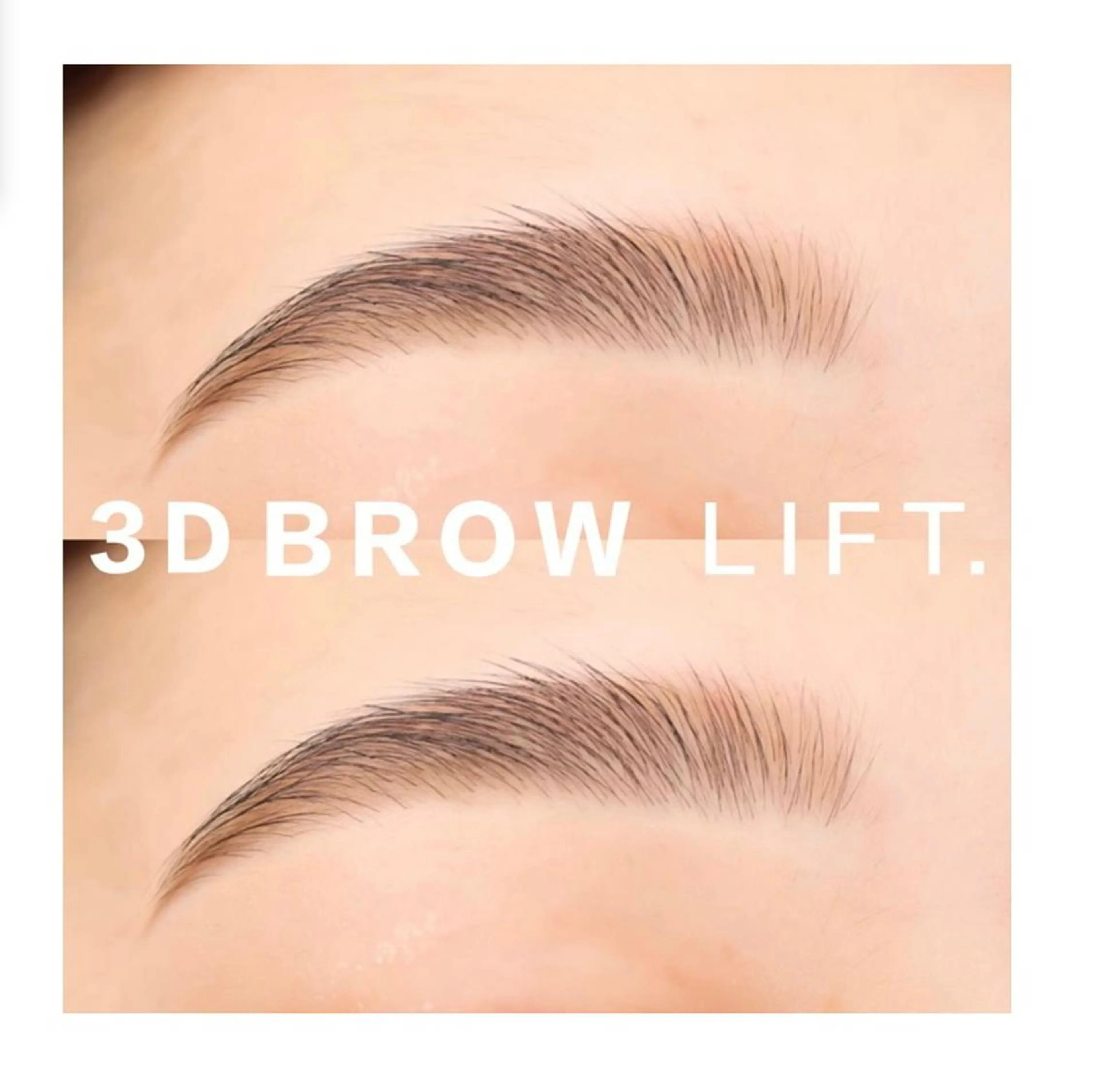 アイブロウスタイリング＋3Dパーマ＋wax脱毛＋ティントの写真