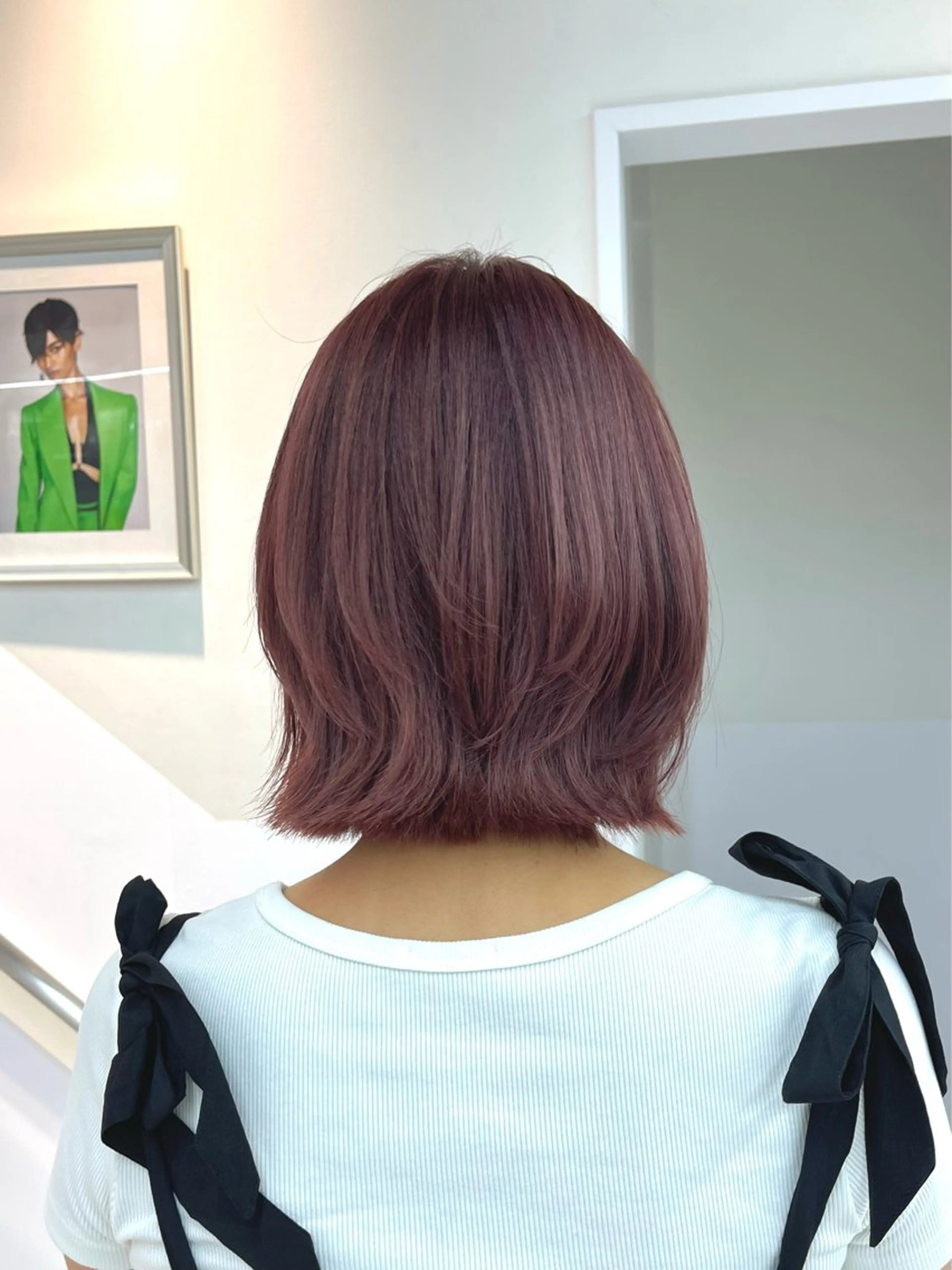 ミディアム カラー 🍎ハイトーンカラー /MANA🍎のヘアスタイル