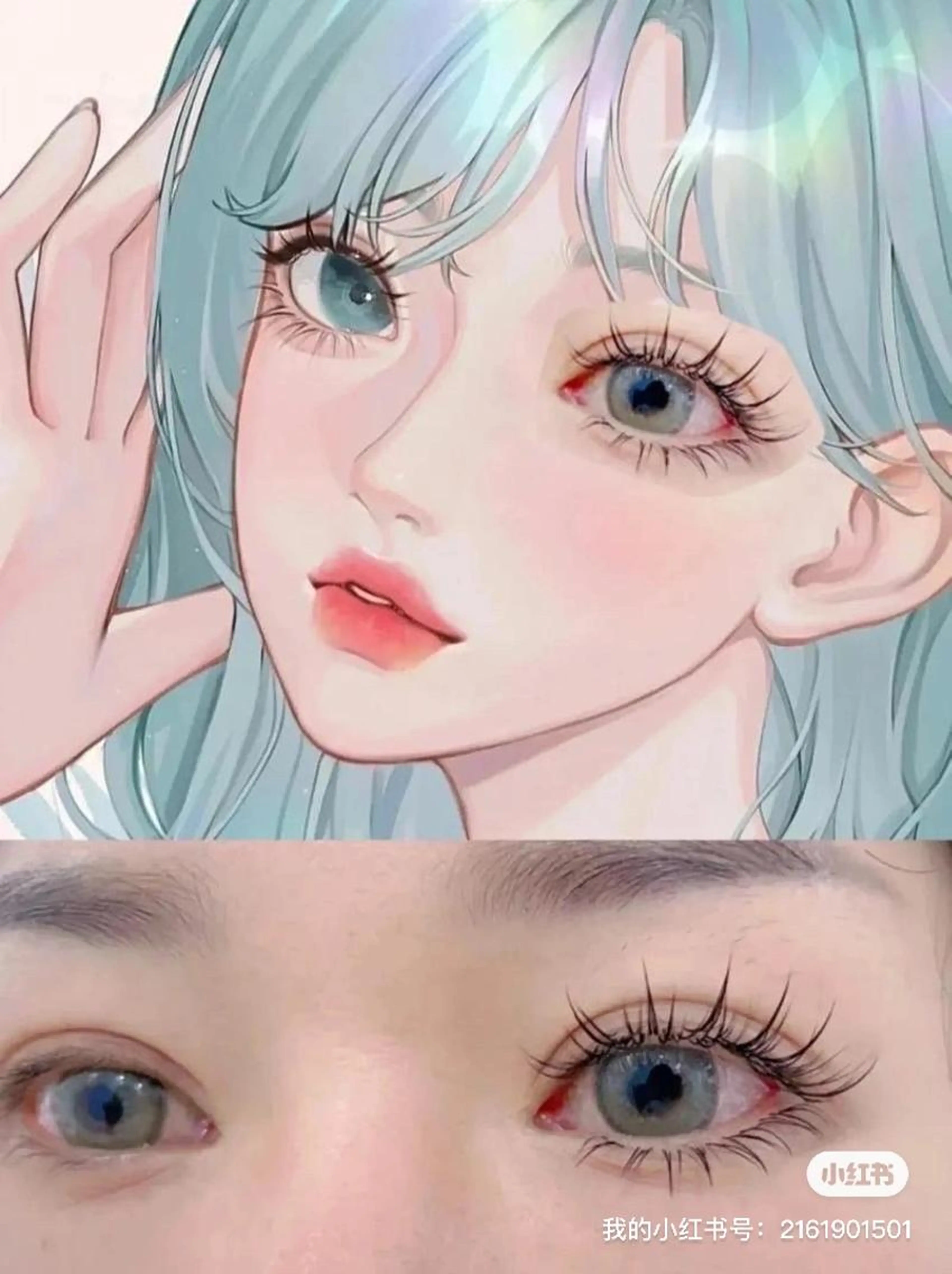 【漫画ワンホン160束】3Dボリュームラッシュの写真