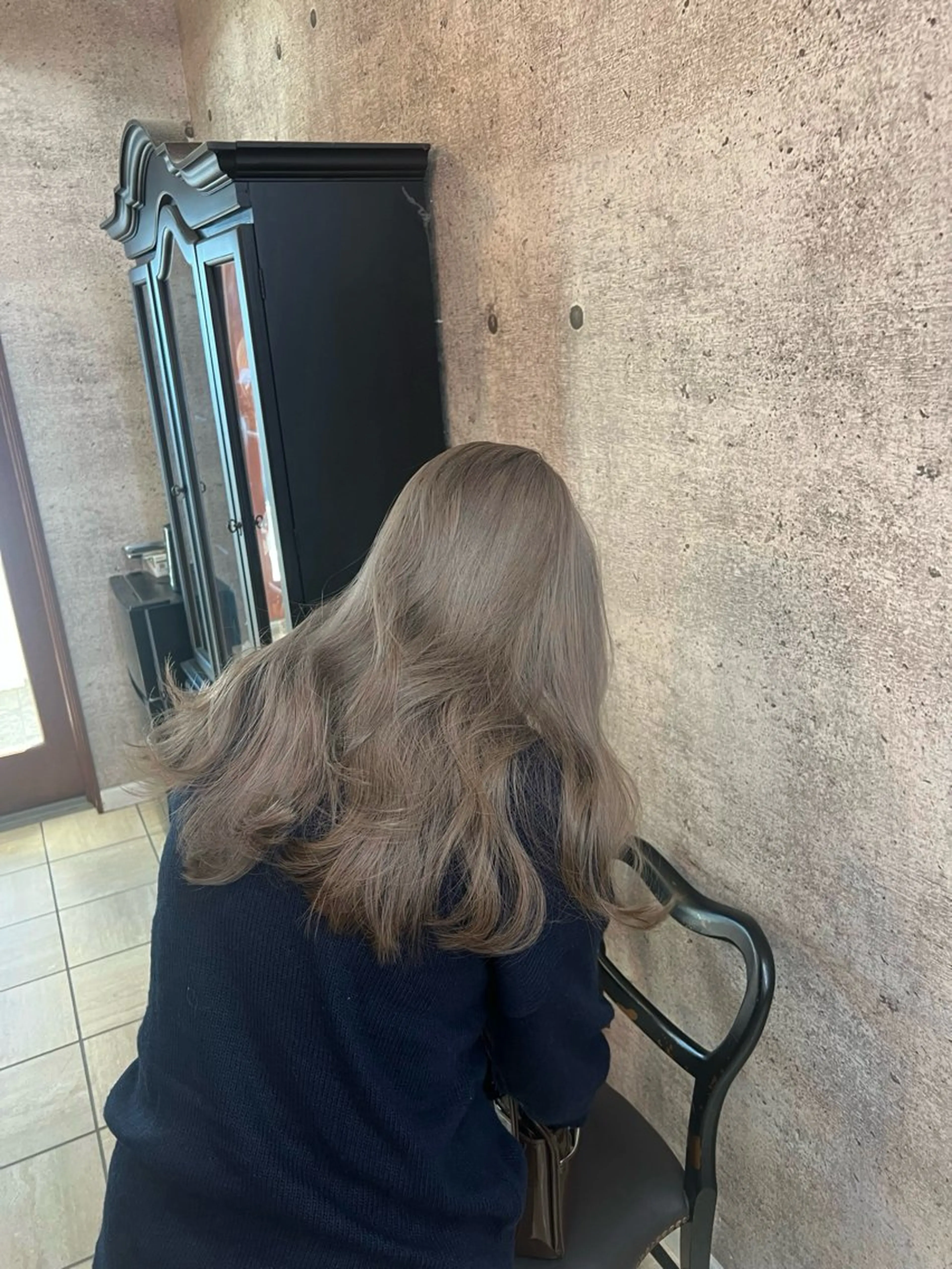 ロング カラー グレージュ ヘアカラー トリートメント Raf.hair design所属・MAYU / Raf.のヘアスタイル