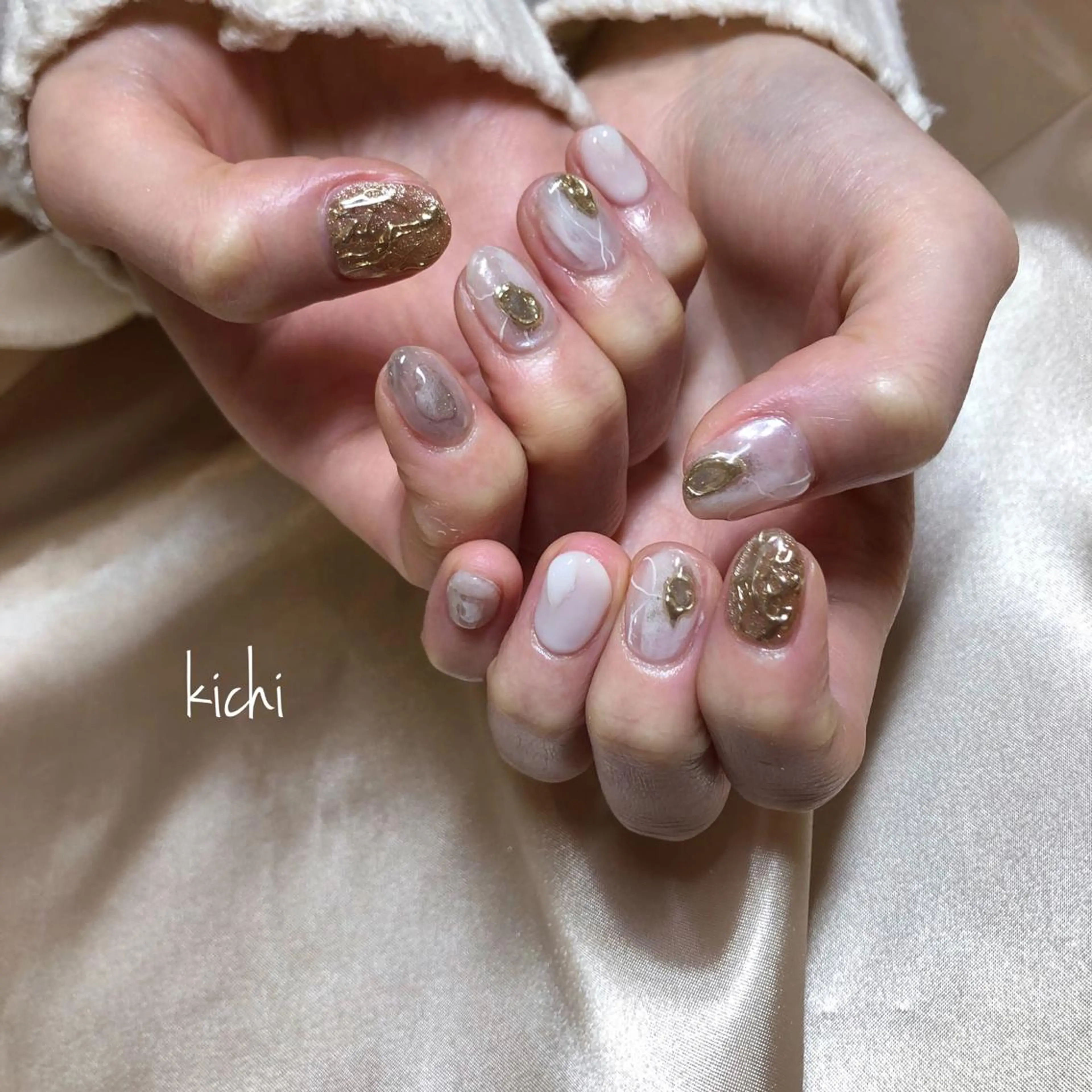 ネイル kichi･:* みじゅのネイルデザイン