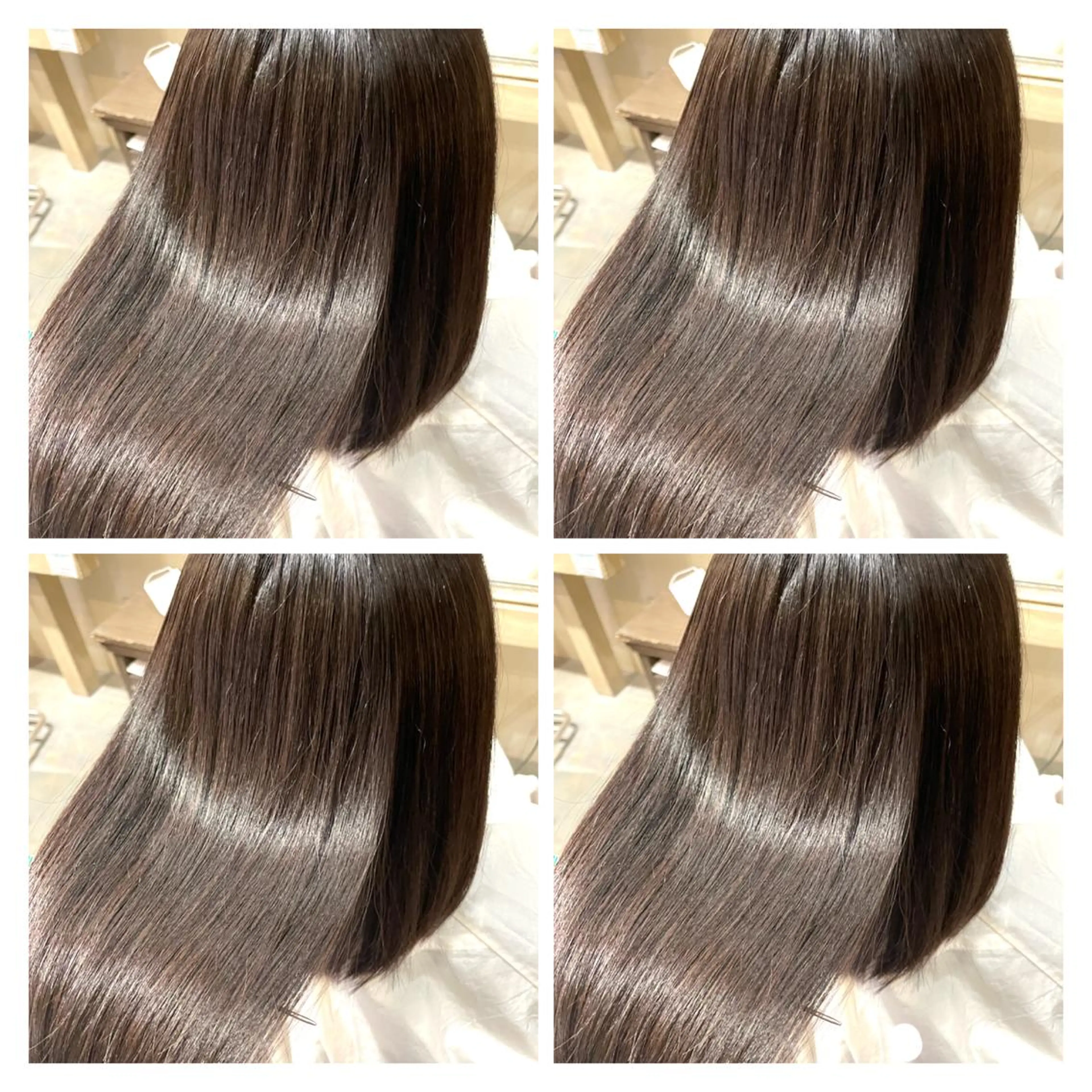 ミディアム カラー 切りっぱなしボブ アディクシーカラー アッシュ アッシュブラック ベージュカラー xepu【エクシープ】所属・💎縮毛矯正・ 美髪💎DAICHIのヘアスタイル