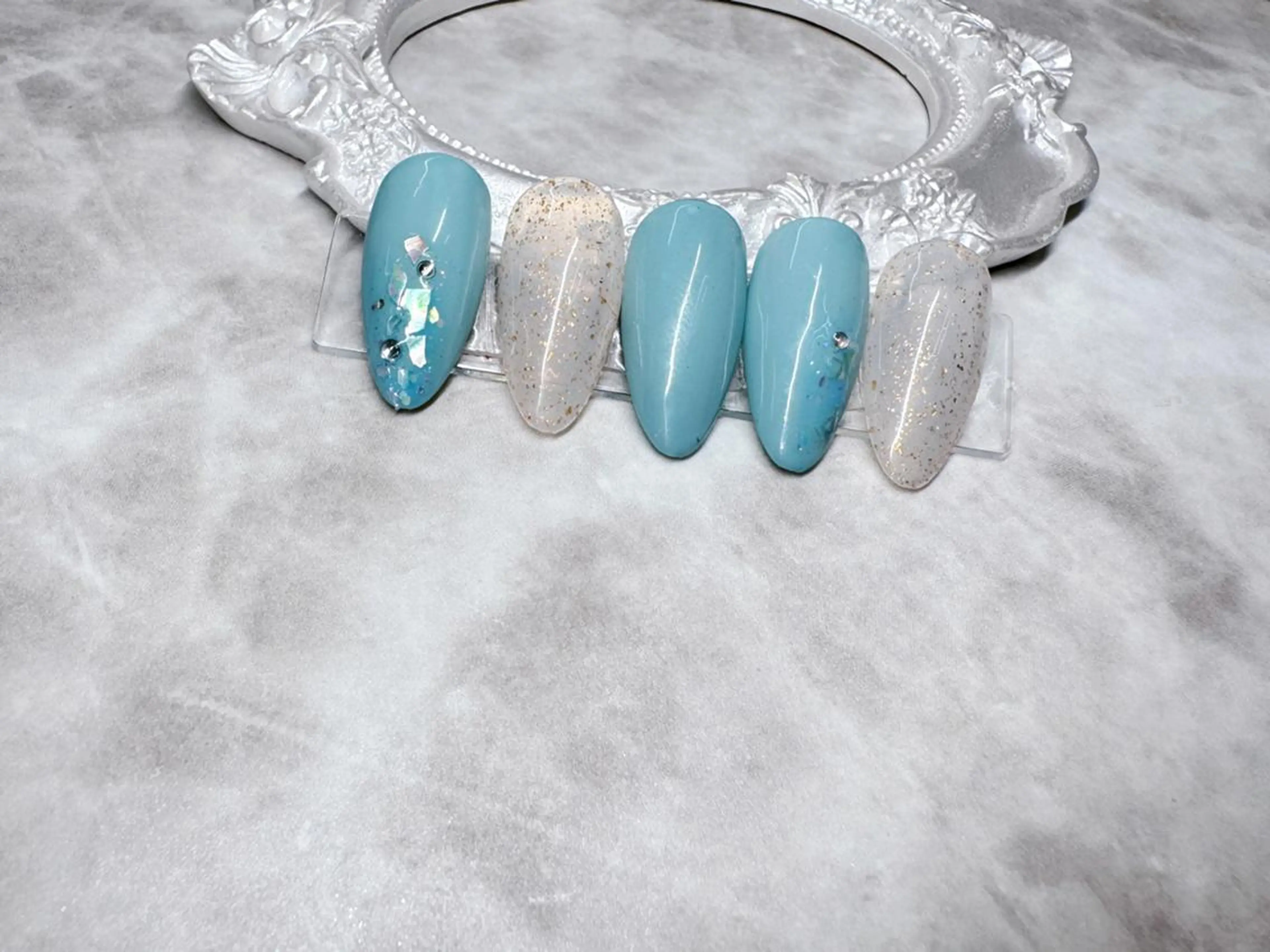 ネイル ハンドネイル ハンドケア (∩_∩)ミモネイル /eyelashのネイルデザイン