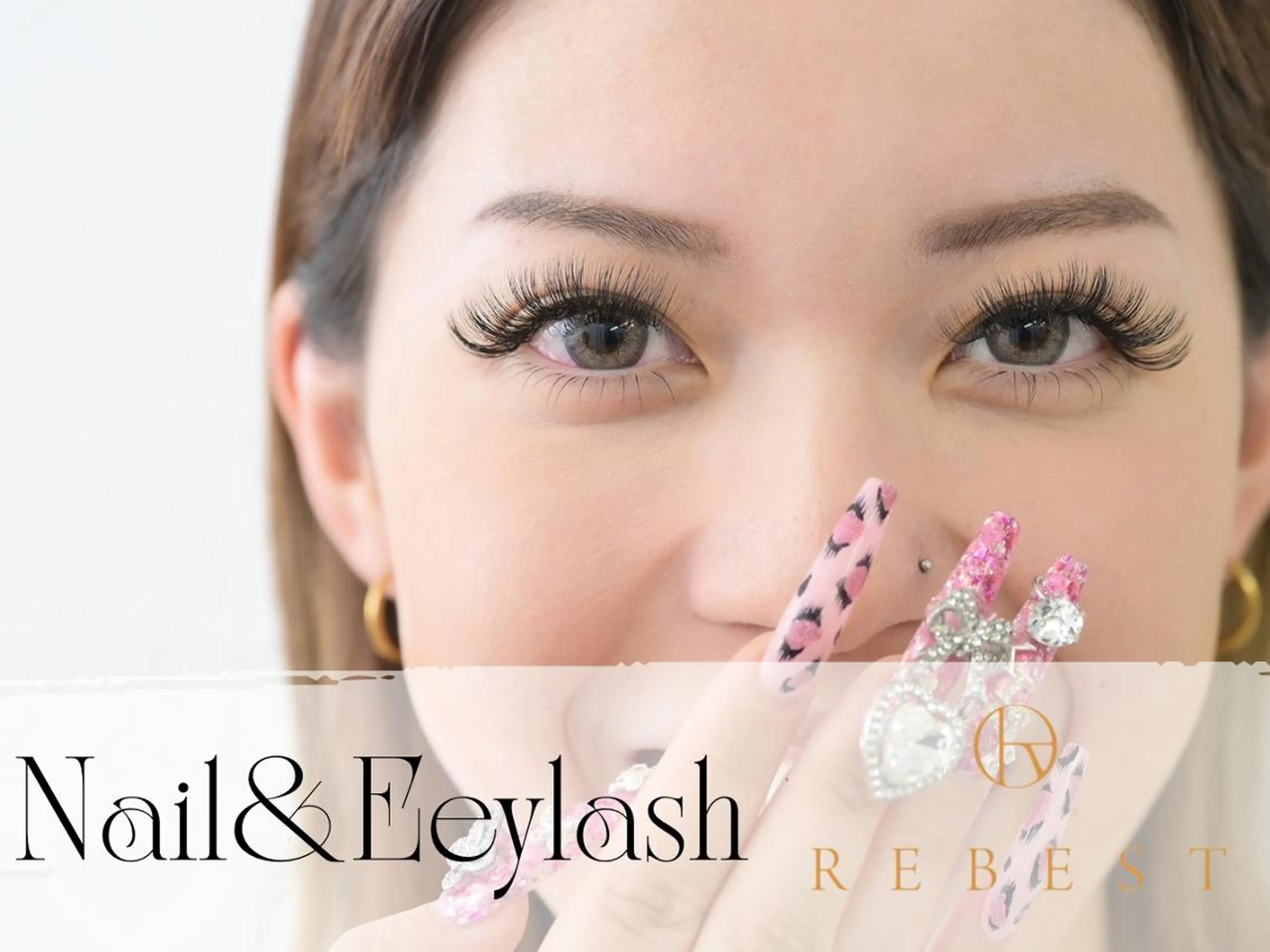 ネイル ❤️💛REBEST 京橋　nailのネイルデザイン