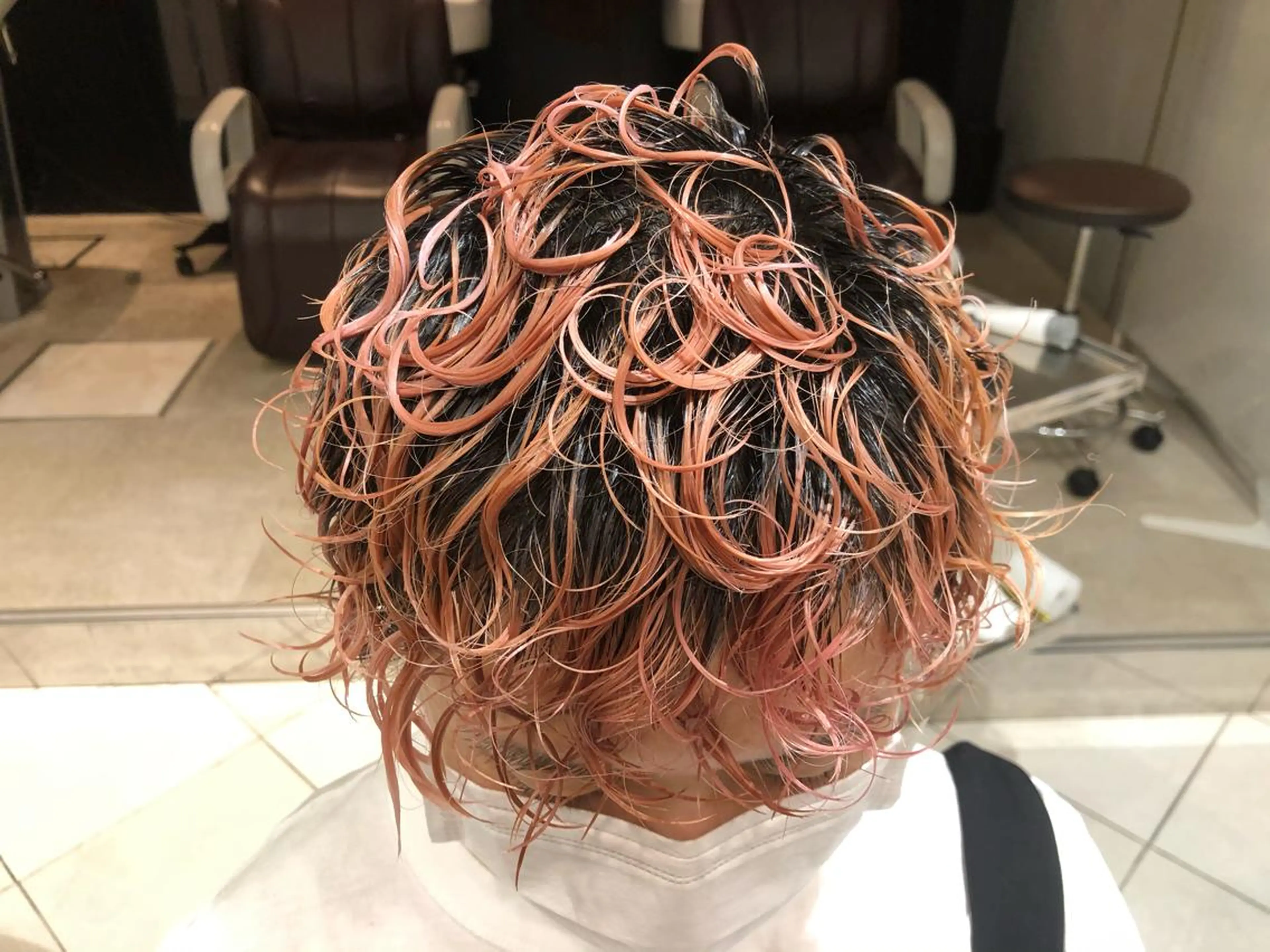 ショート パーマ パーマ 國分 利成のヘアスタイル