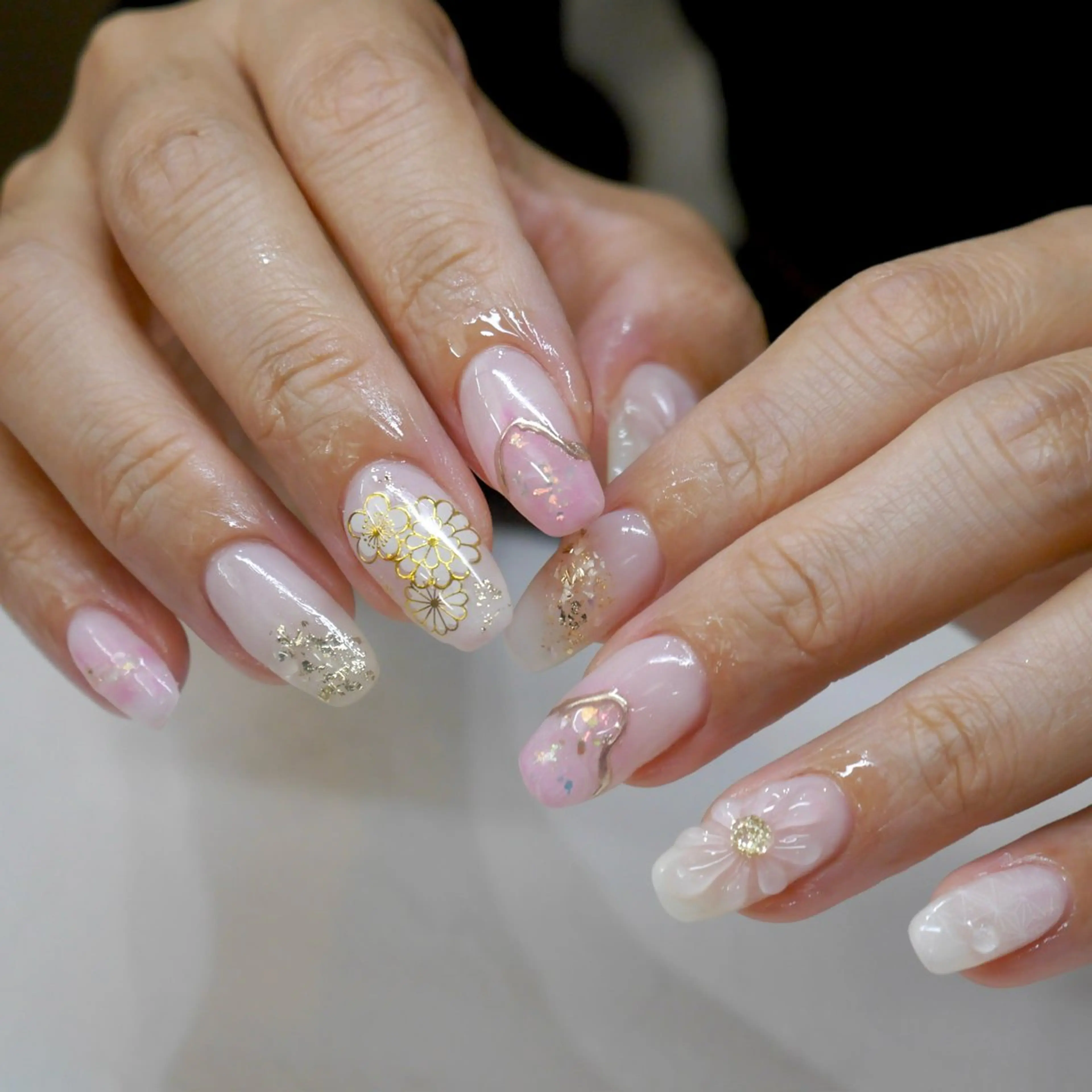 ネイル ハンドネイル フットネイル 𐂃 colorer𐂃のネイルデザイン