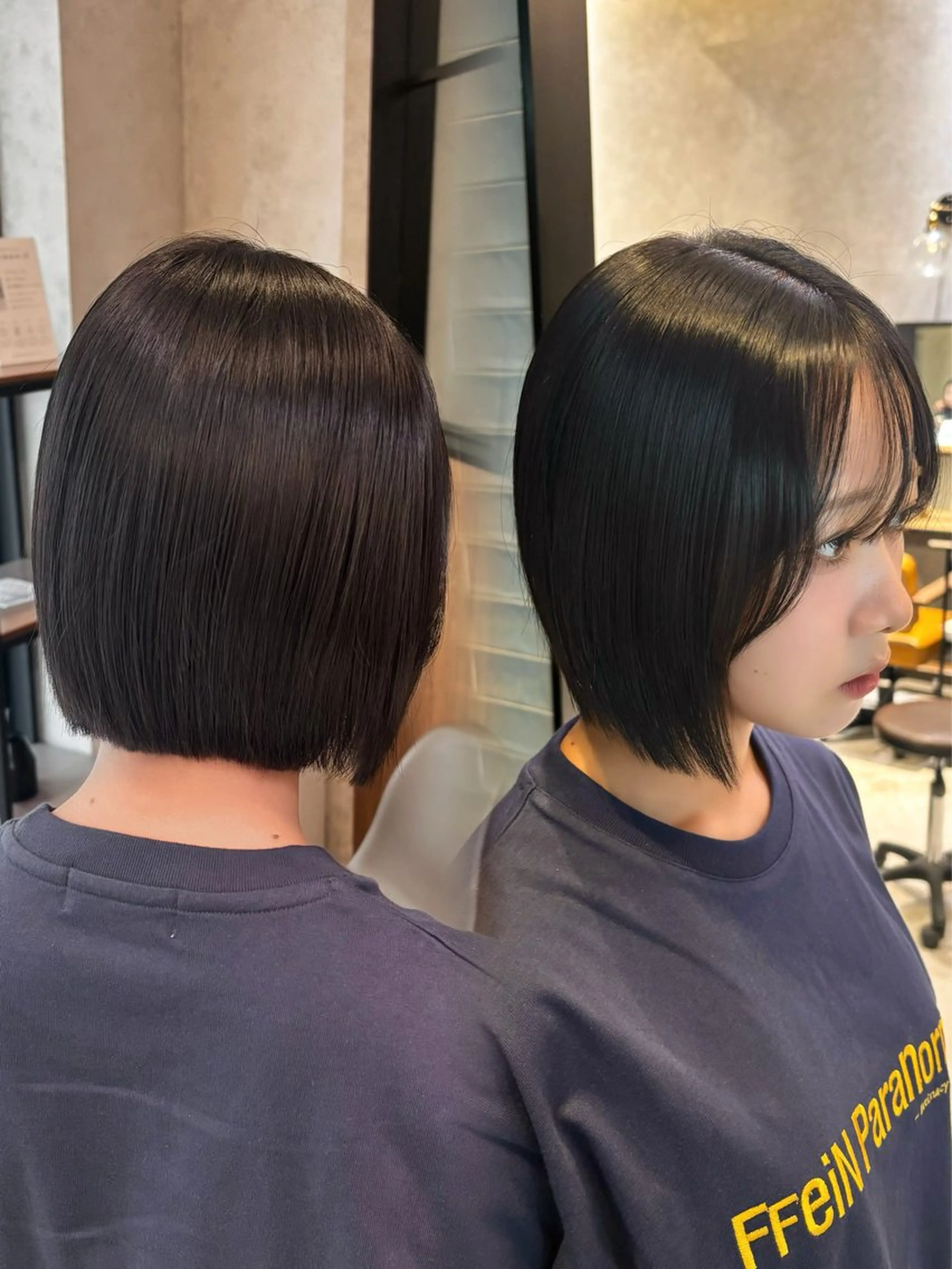 ミディアム Natsuki/韓国 ボブ/レイヤーカットのヘアスタイル