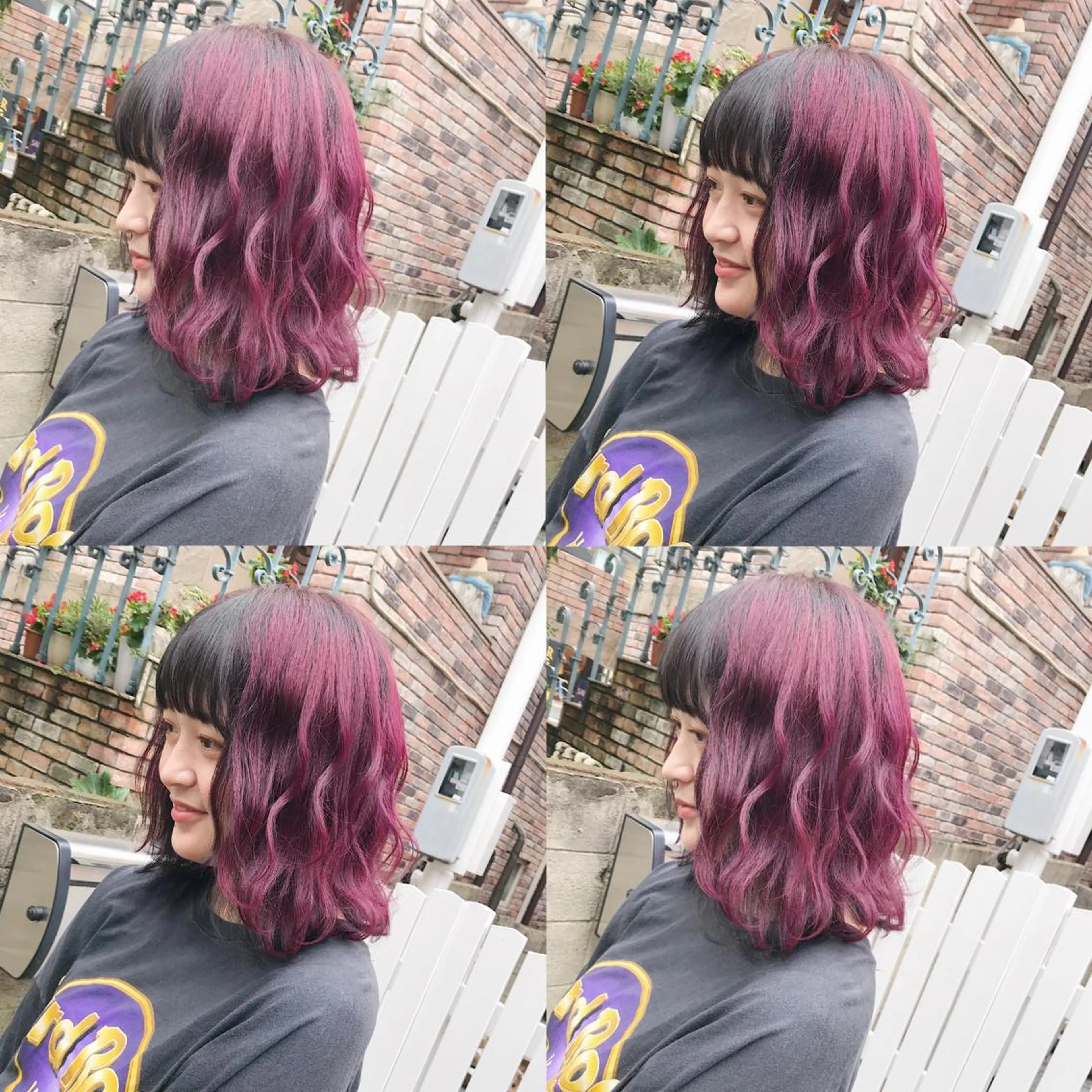 ミディアム カラー ヘアアレンジ カット ヘアカラー トリートメント ブリーチ/ヘアケア 🪞TAKUMA🪞のヘアスタイル