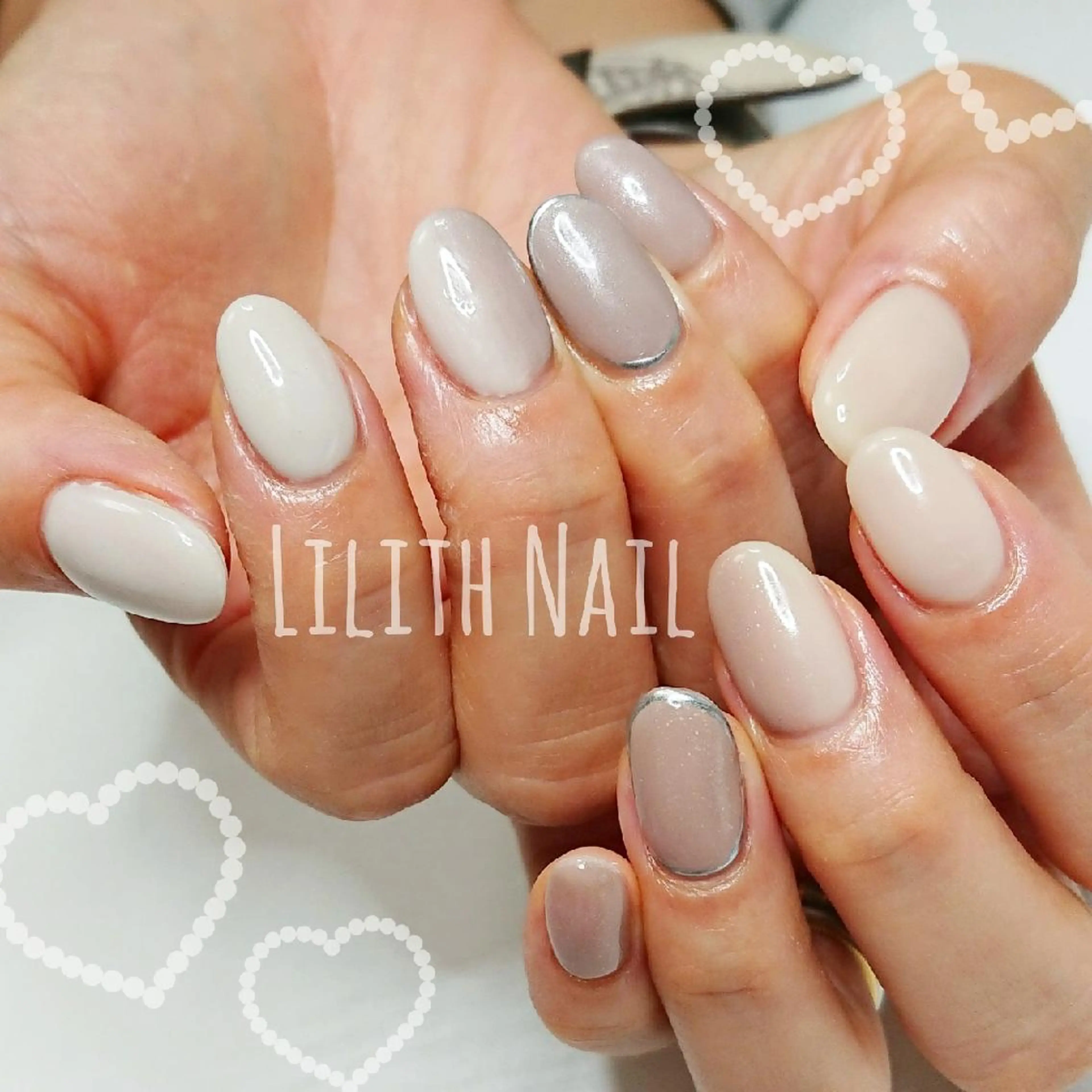 ネイル グラデーション ハンドネイル Lilith Nailのネイルデザイン