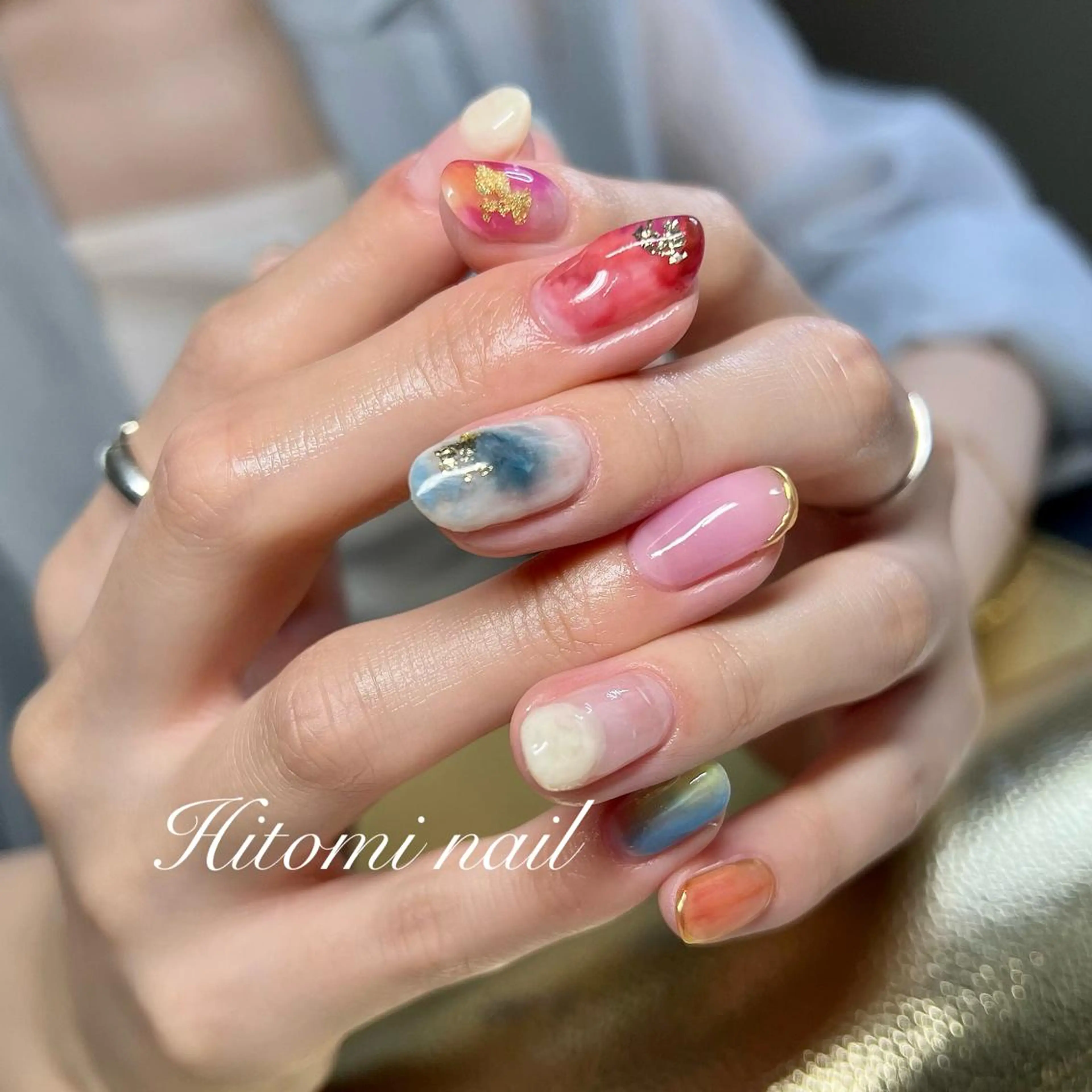 ネイル 大澤 瞳のネイルデザイン