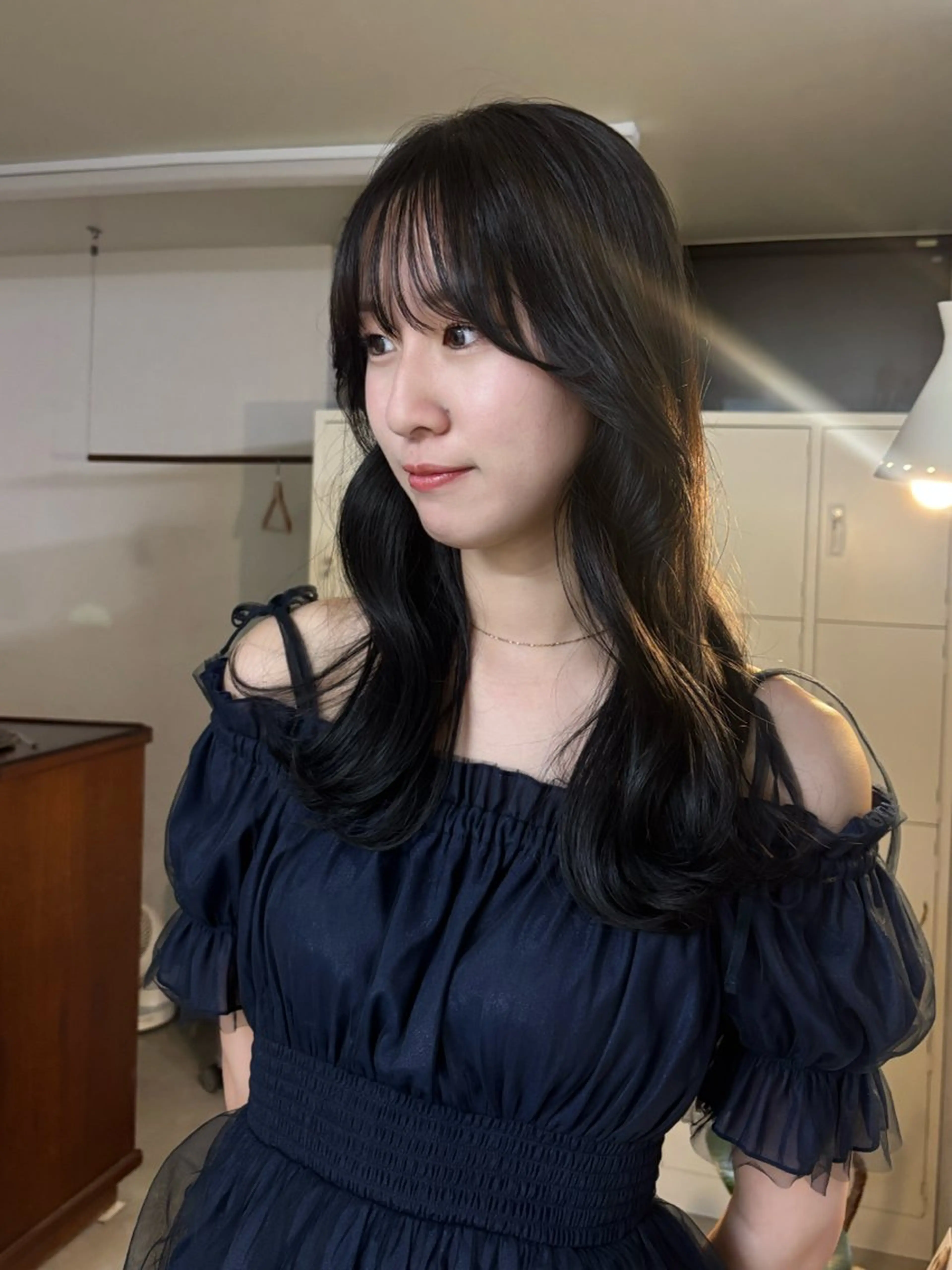 カラー 佐々木 遥菜のヘアスタイル