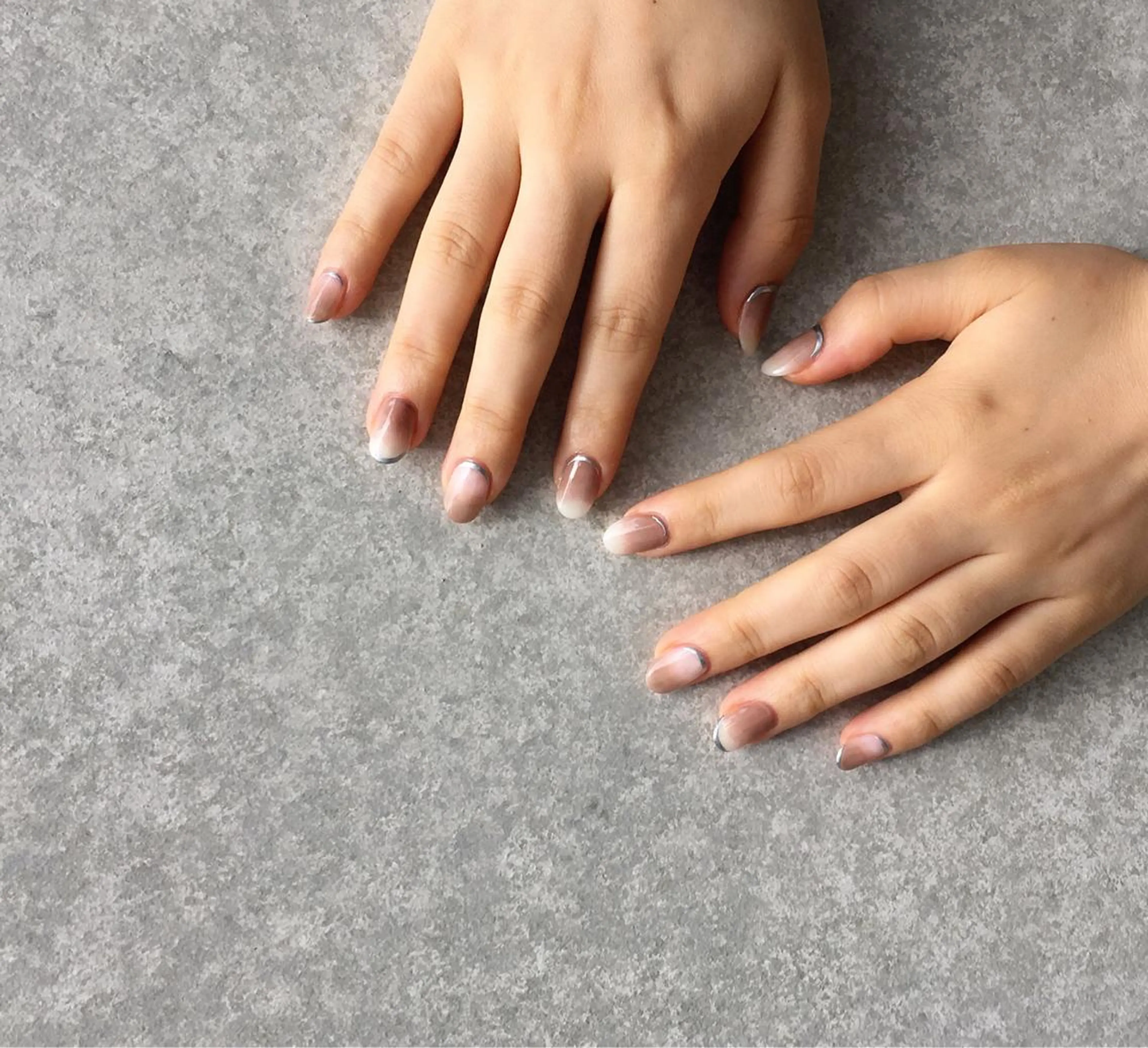 ネイル アートネイル 長さ出し ジェルネイル マットネイル ミラーネイル ハンドネイル nail salon Soeurのネイルデザイン