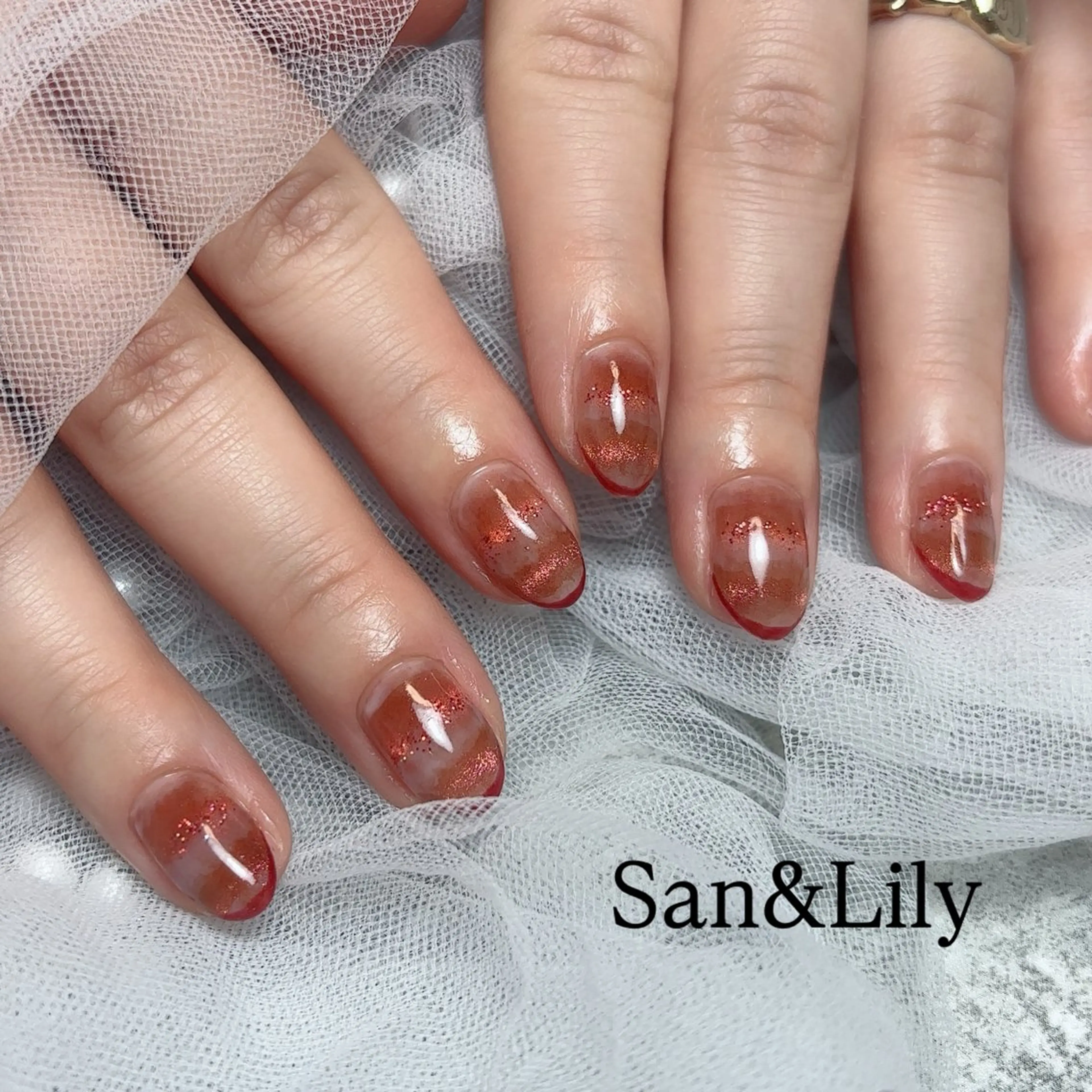 ネイル ハンドネイル San＆Lily madokaのネイルデザイン