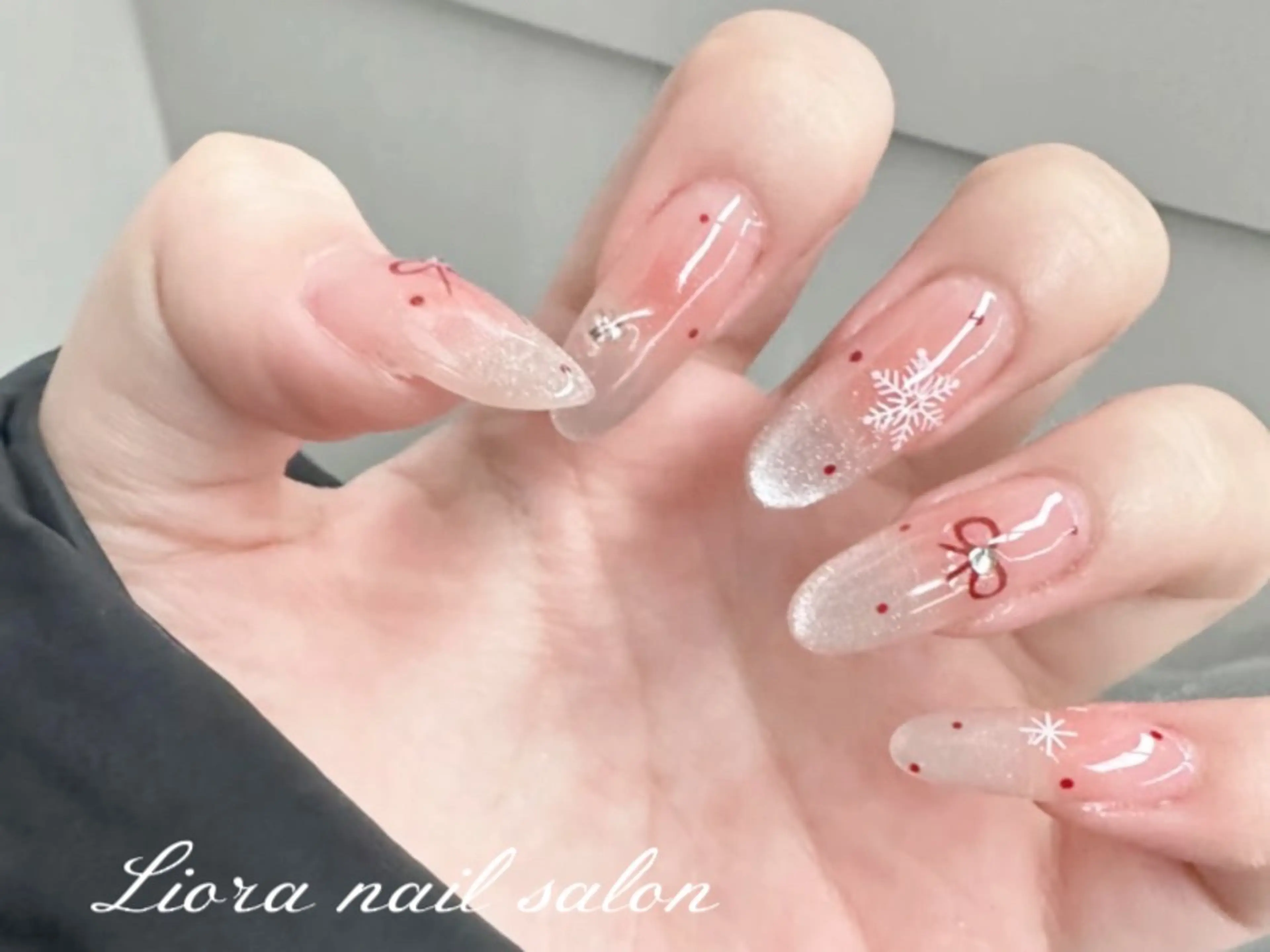 ネイル チークネイル フットネイル フレンチネイル ジェルネイル ガーリー ハンドネイル Liora nail スカルプ専門店のネイルデザイン