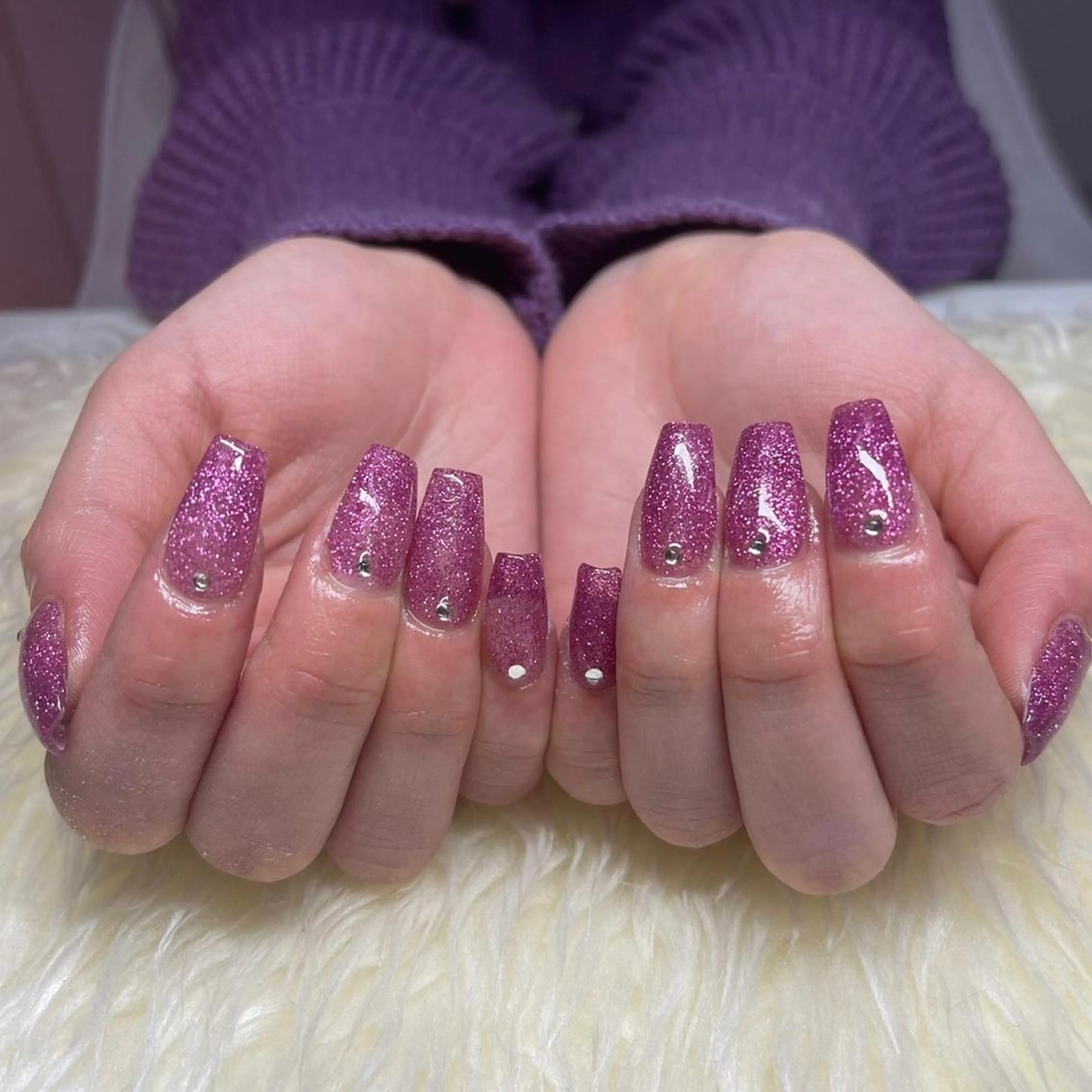 ネイル 長さ出し ジェルネイル 韓国ネイル マグネットネイル 持ち込み ハンドネイル Nail&eye Belire 新宿のネイルデザイン