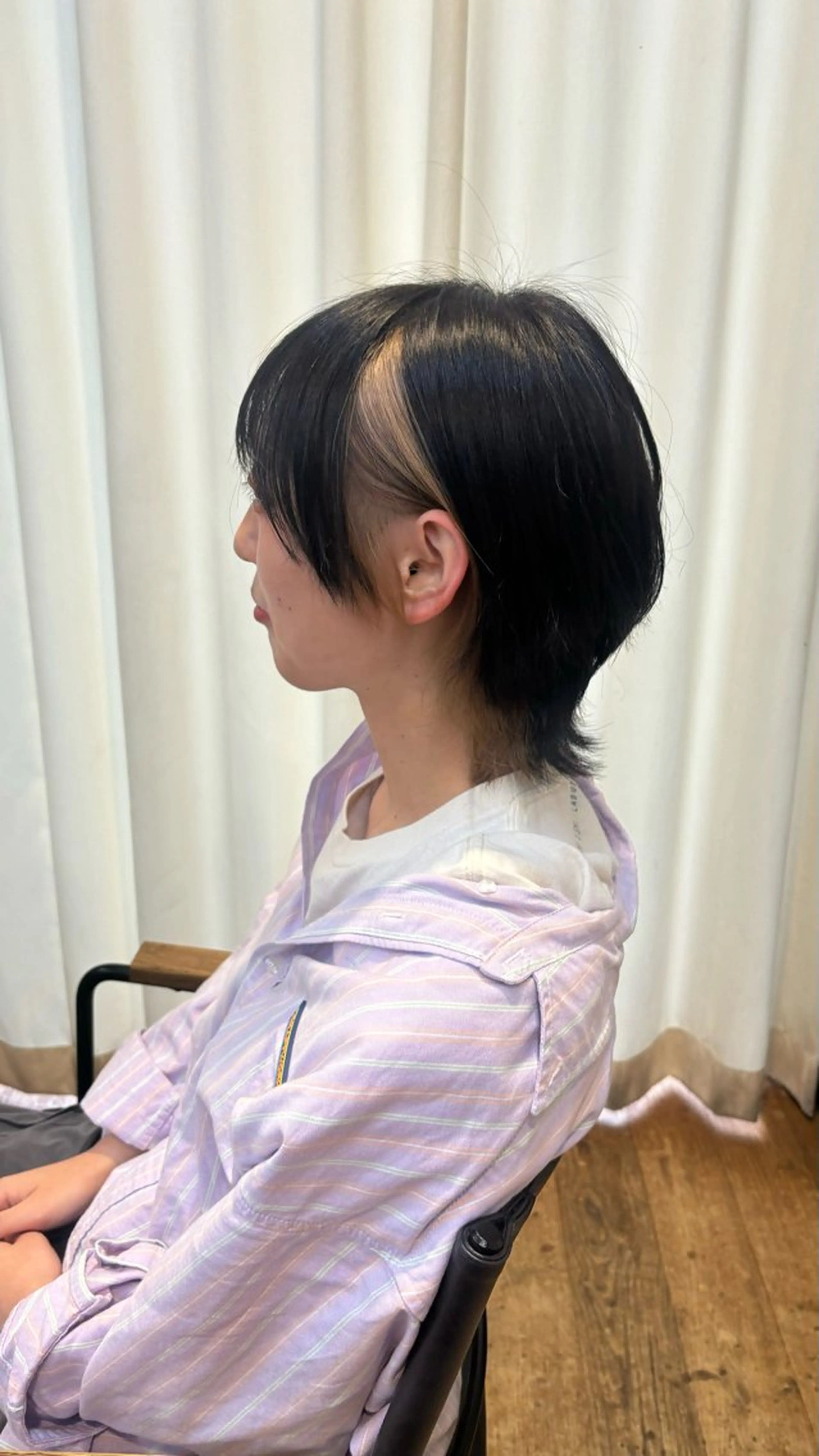 ショート カラー ベージュカラー インナーカラー Rinon所属・沖 真琴のヘアスタイル