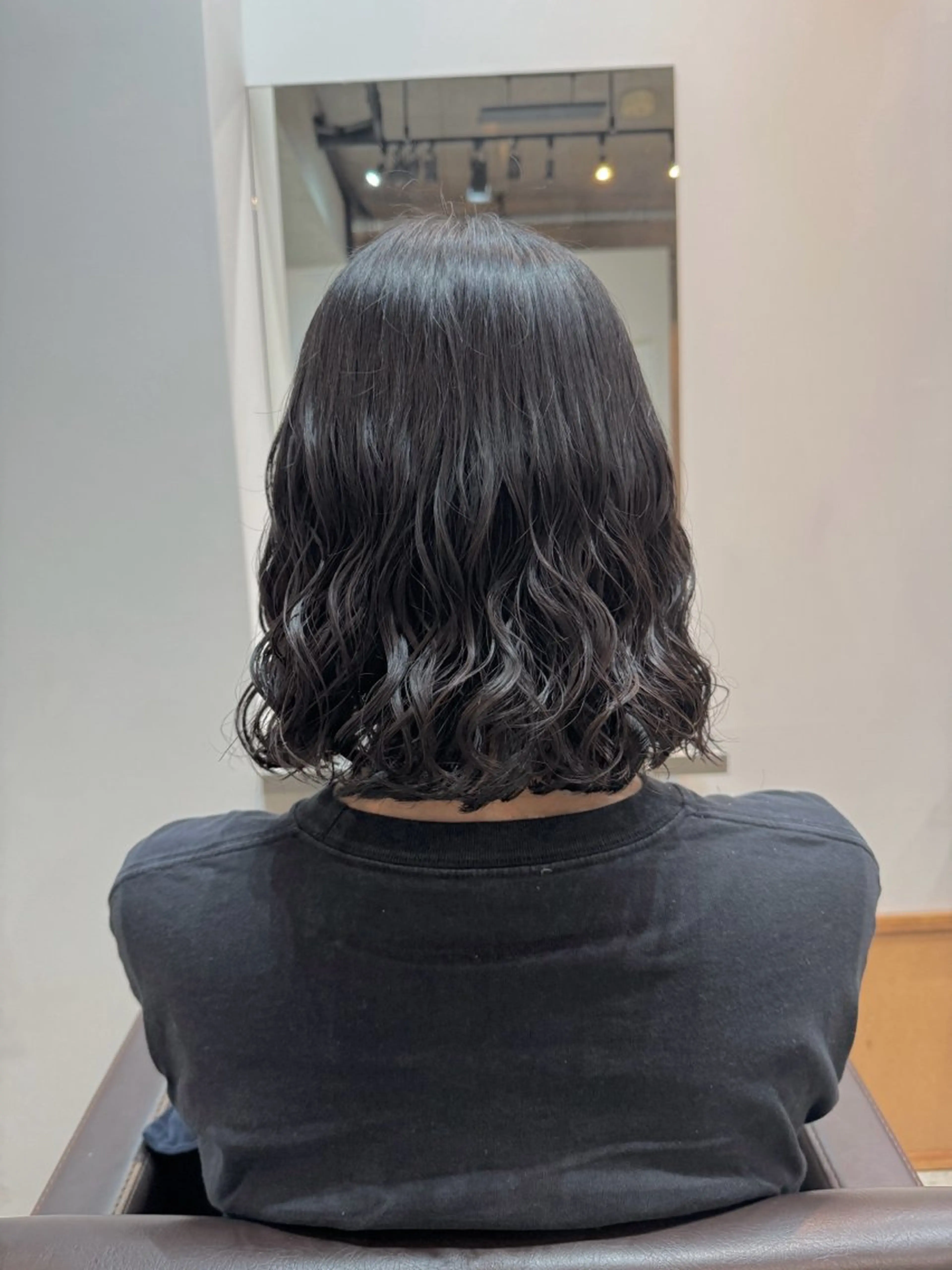 ショート デジタルパーマ ウェーブパーマ/神野のヘアスタイル