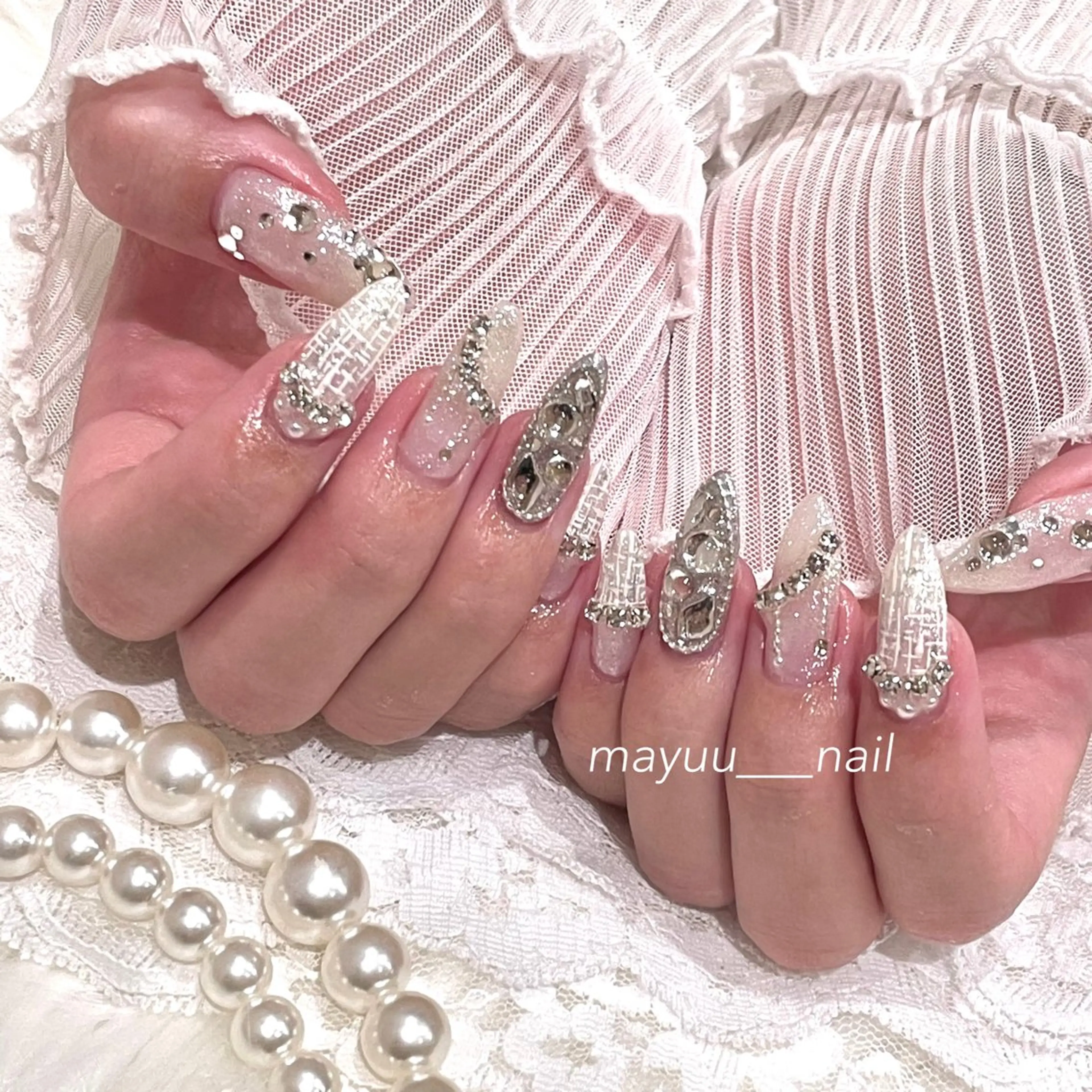 ネイル 🎀 Mayu 🎀痛ネイルのネイルデザイン