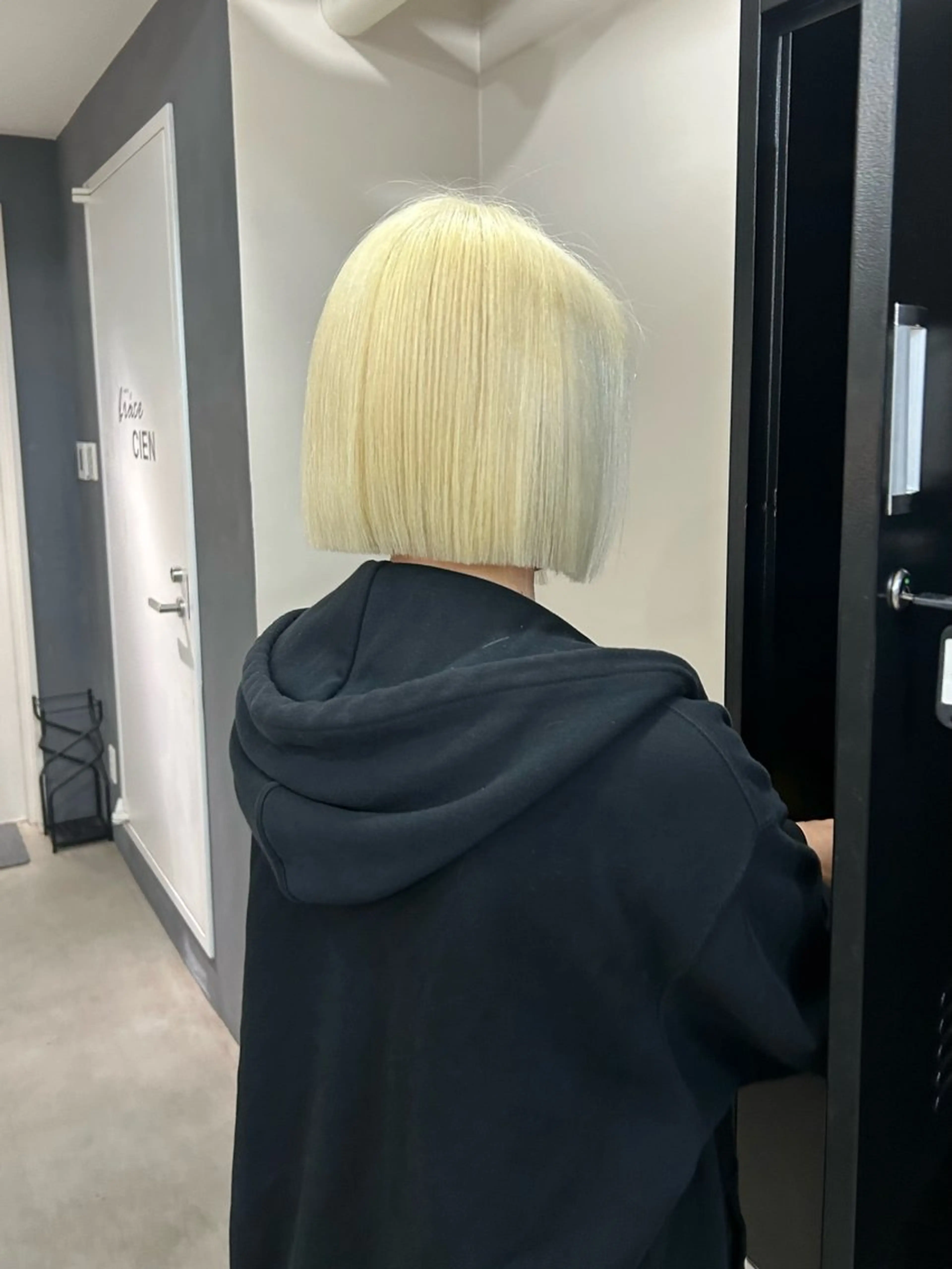 ショート ボブ カット ヘアカラー トリートメント えり 堀江/ボブ /透明感/レイヤーのヘアスタイル