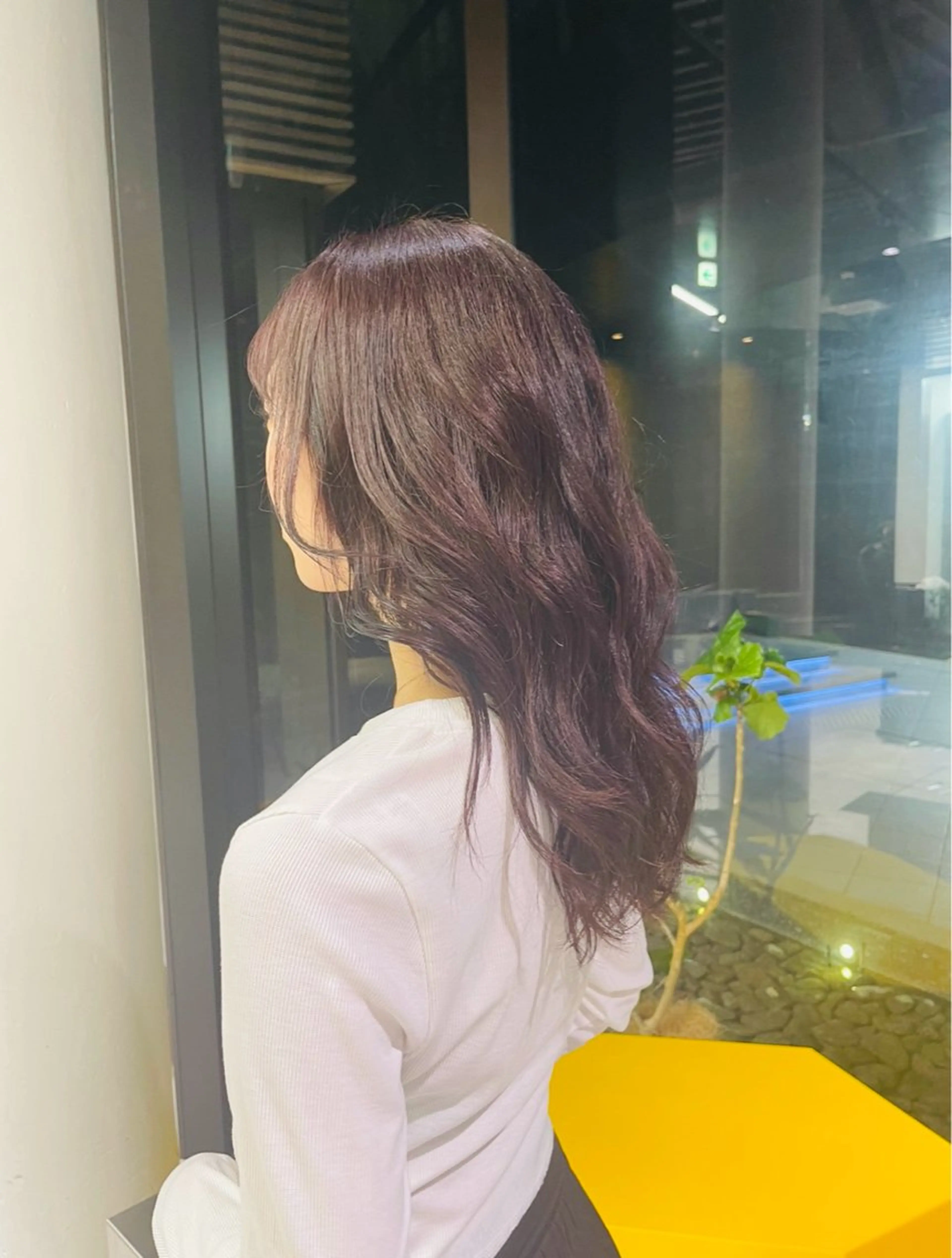 カラー ヘアカラー 花井輝 ボブ/レイヤーのヘアスタイル