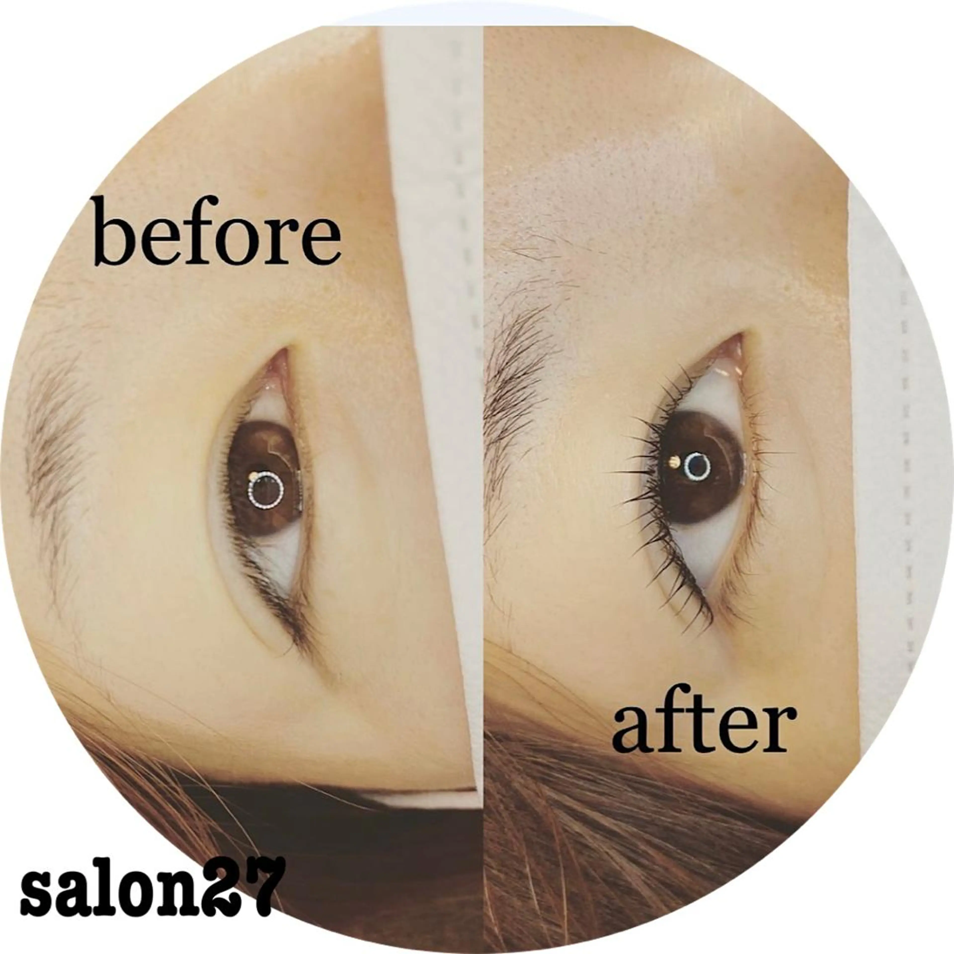 マツエク・マツパ 一重×まつ毛パーマ Salon 27のマツエク・マツパデザイン