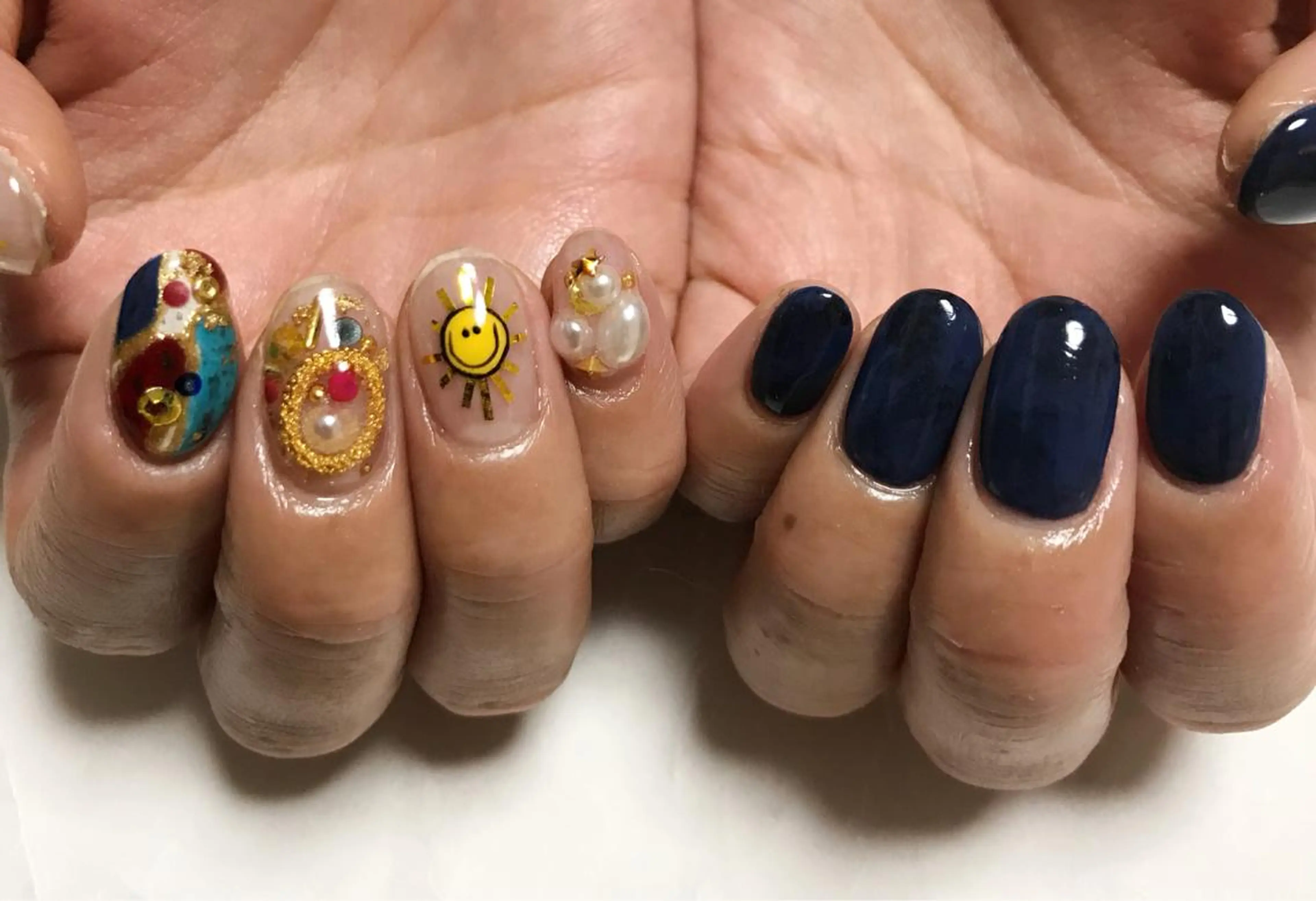 ネイル nail salon en familleのネイルデザイン