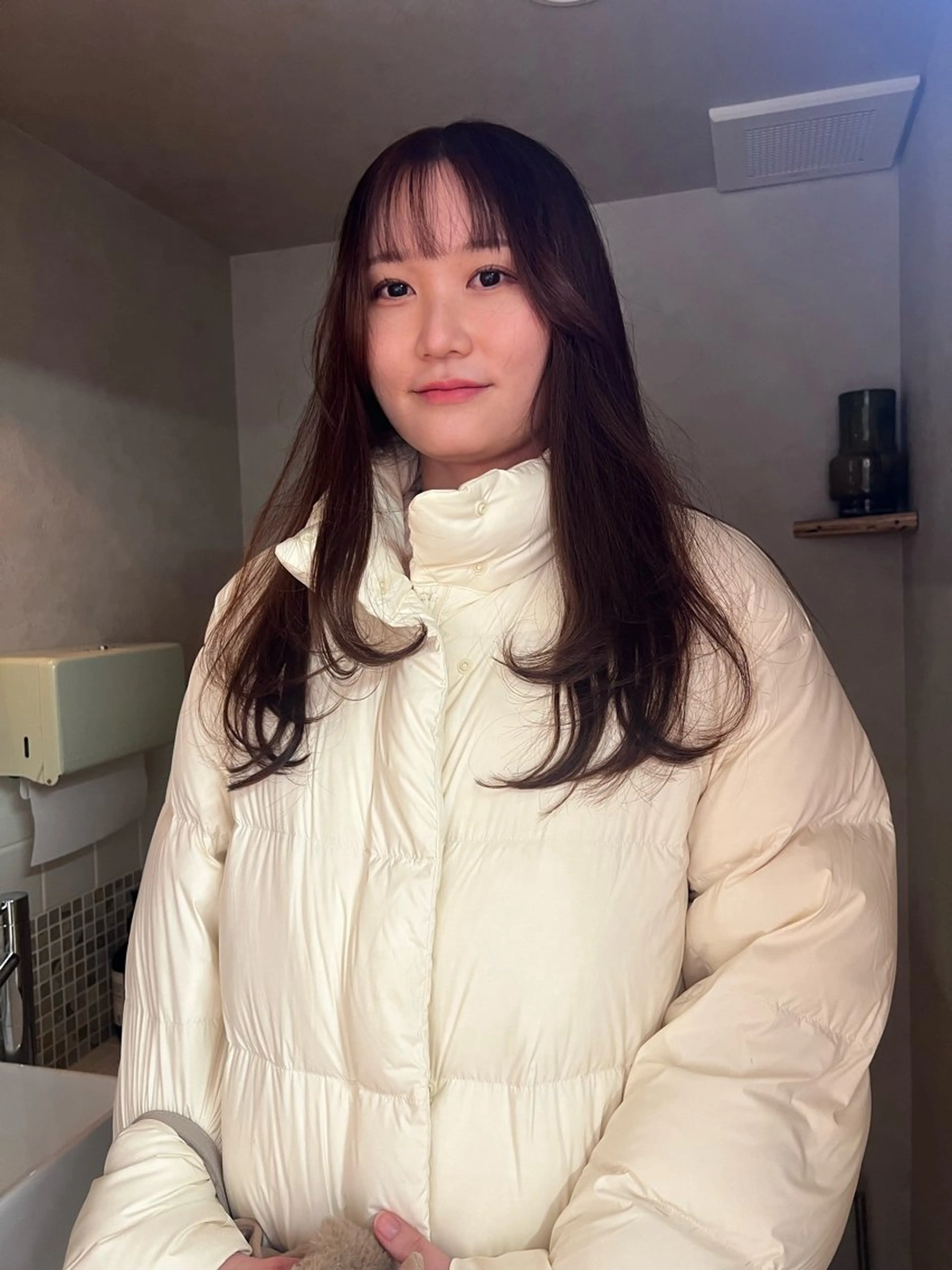 ロング カラー nishido ハイライト/メンズのヘアスタイル