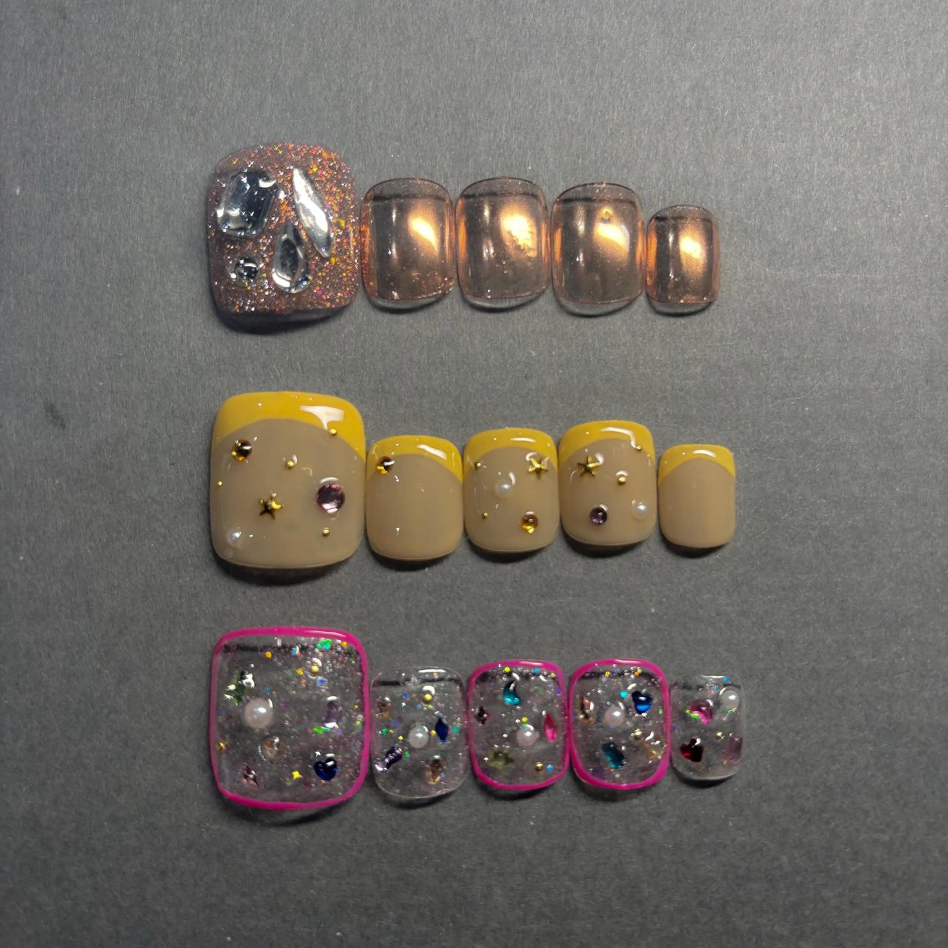 ネイル フットネイル 💅Perfect Wink RUI🌈のネイルデザイン