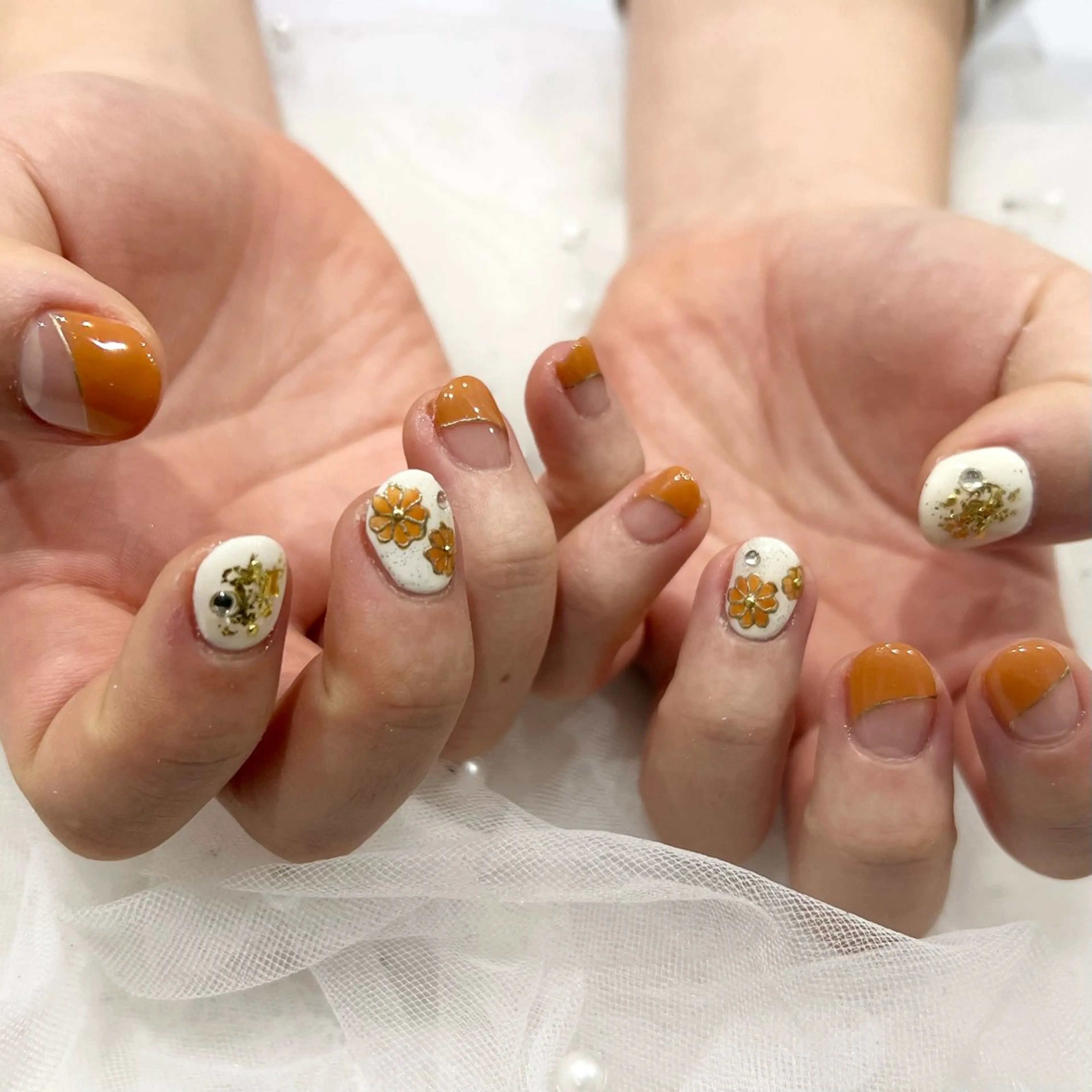 ネイル 持ち込み 🧡Shine船橋 鳴海🧡のネイルデザイン