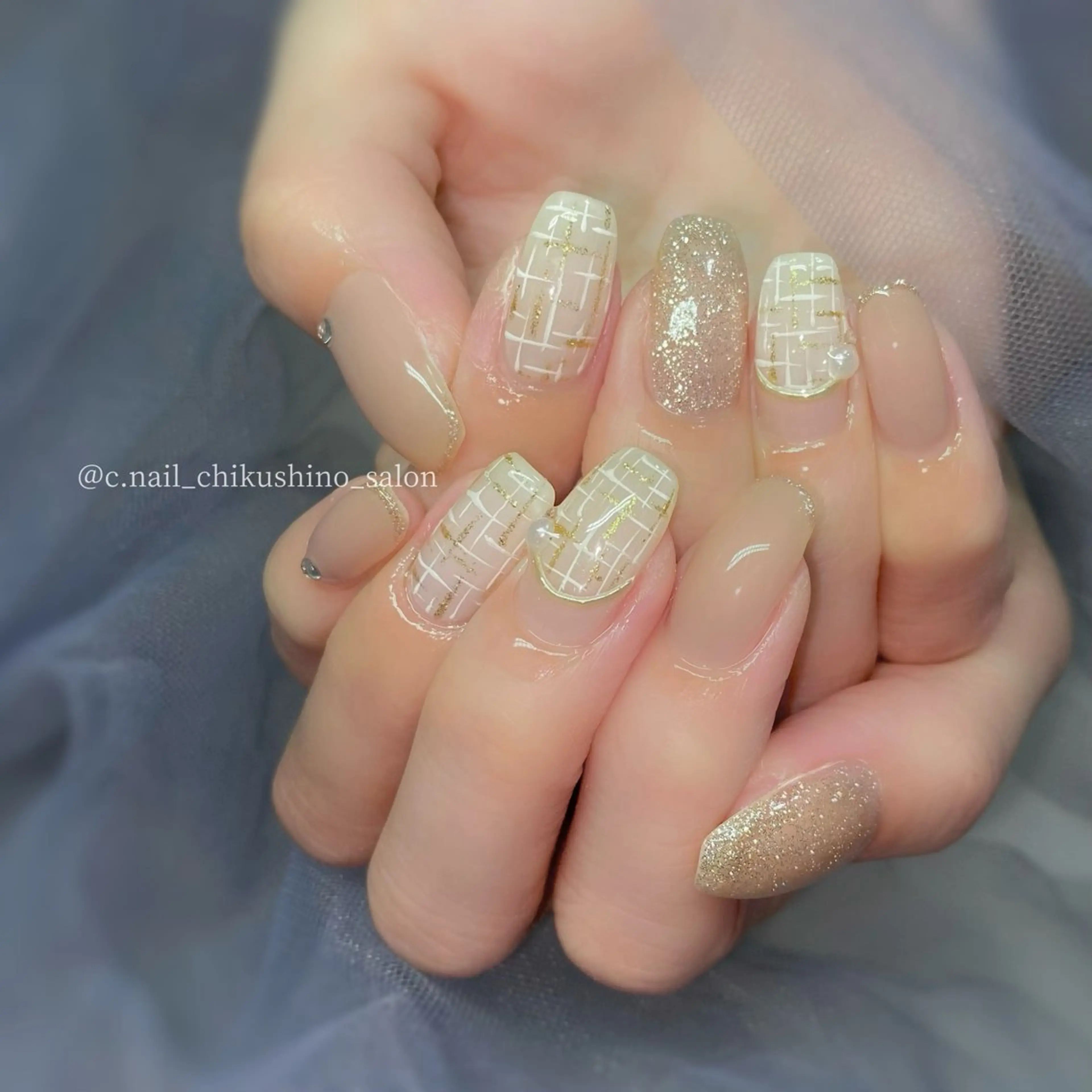 ネイル ハンドネイル C.Nail &Eye筑紫駅のネイルデザイン