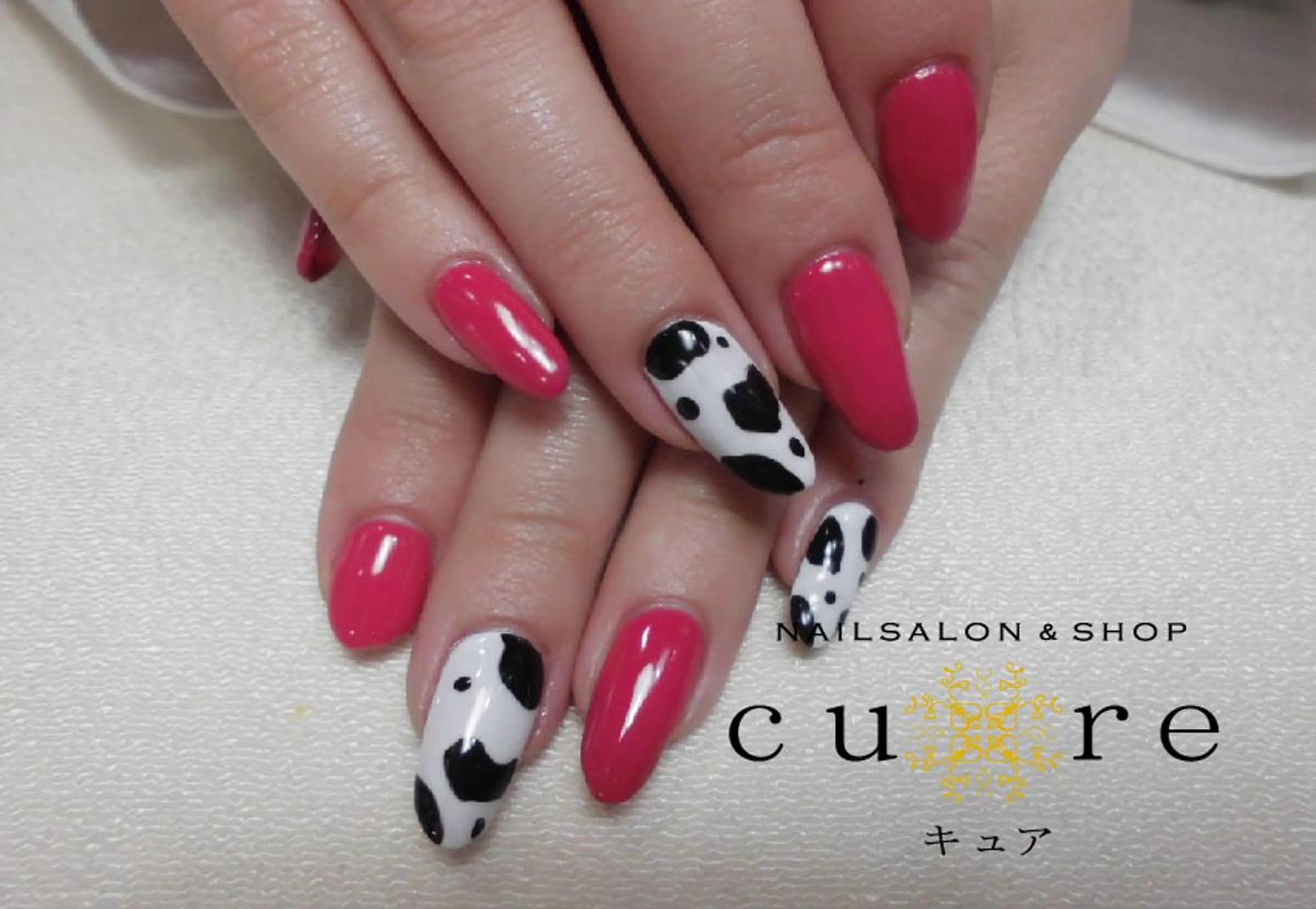 ロング ネイル ネイルサロン Cureのネイルデザイン