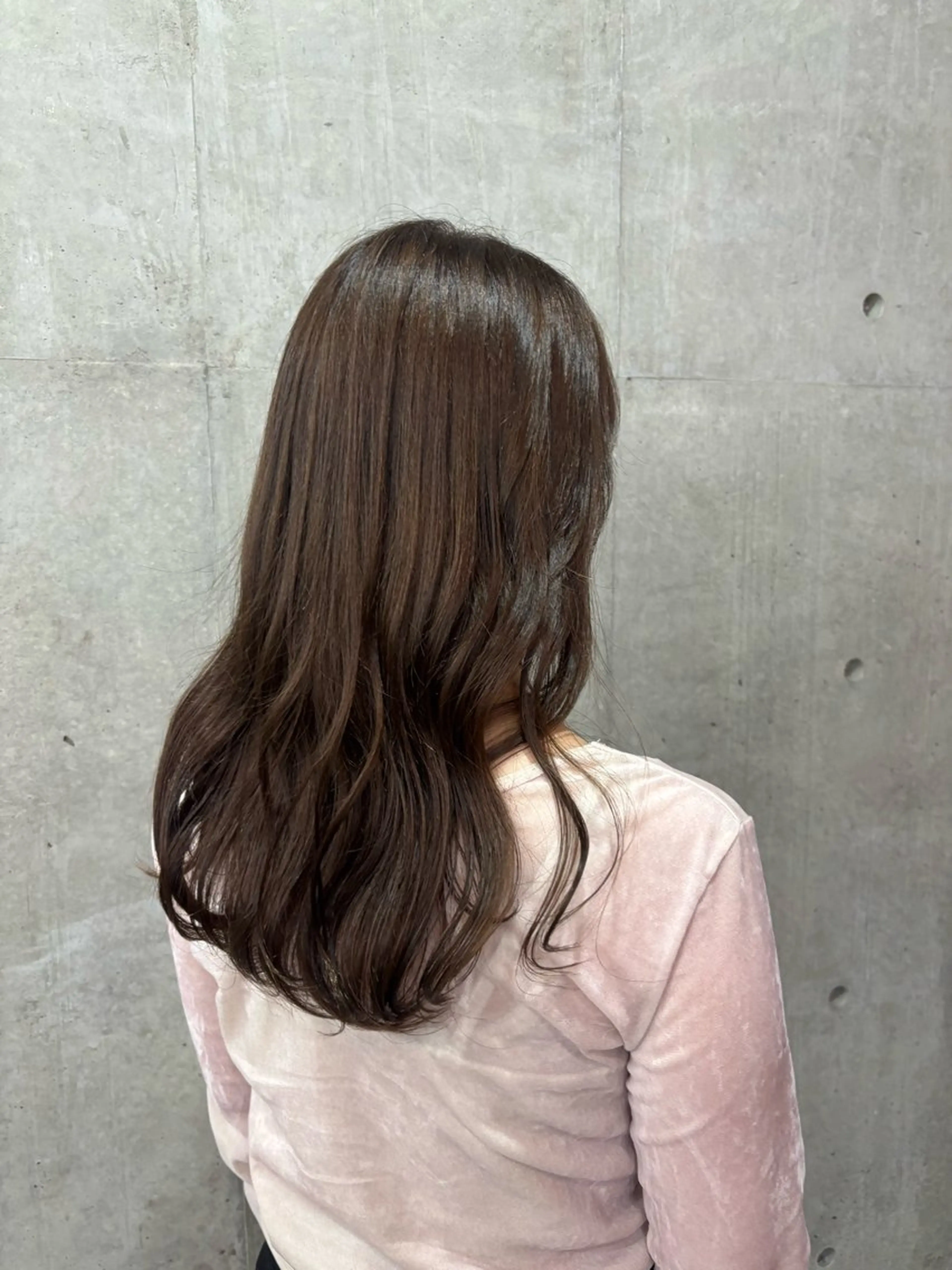 透明感カラー＋リッチトリートメントの写真